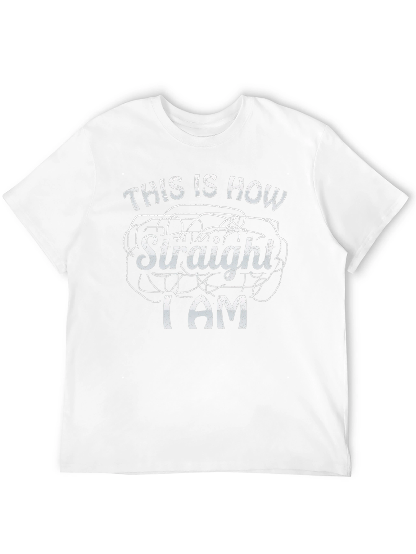 This Is How Straight I Am Graphic Tee