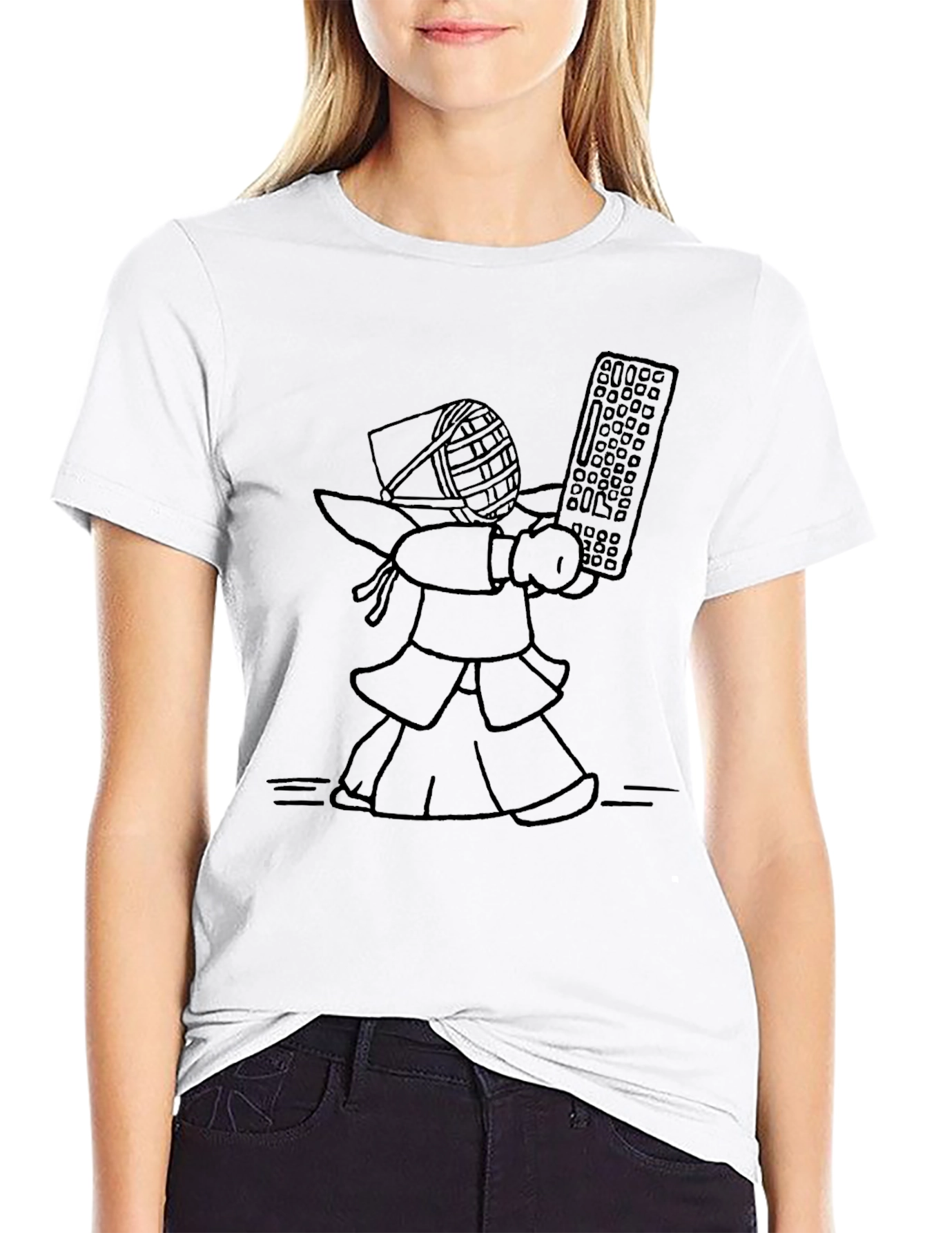 Kendo Keyboardist Black T-Shirt