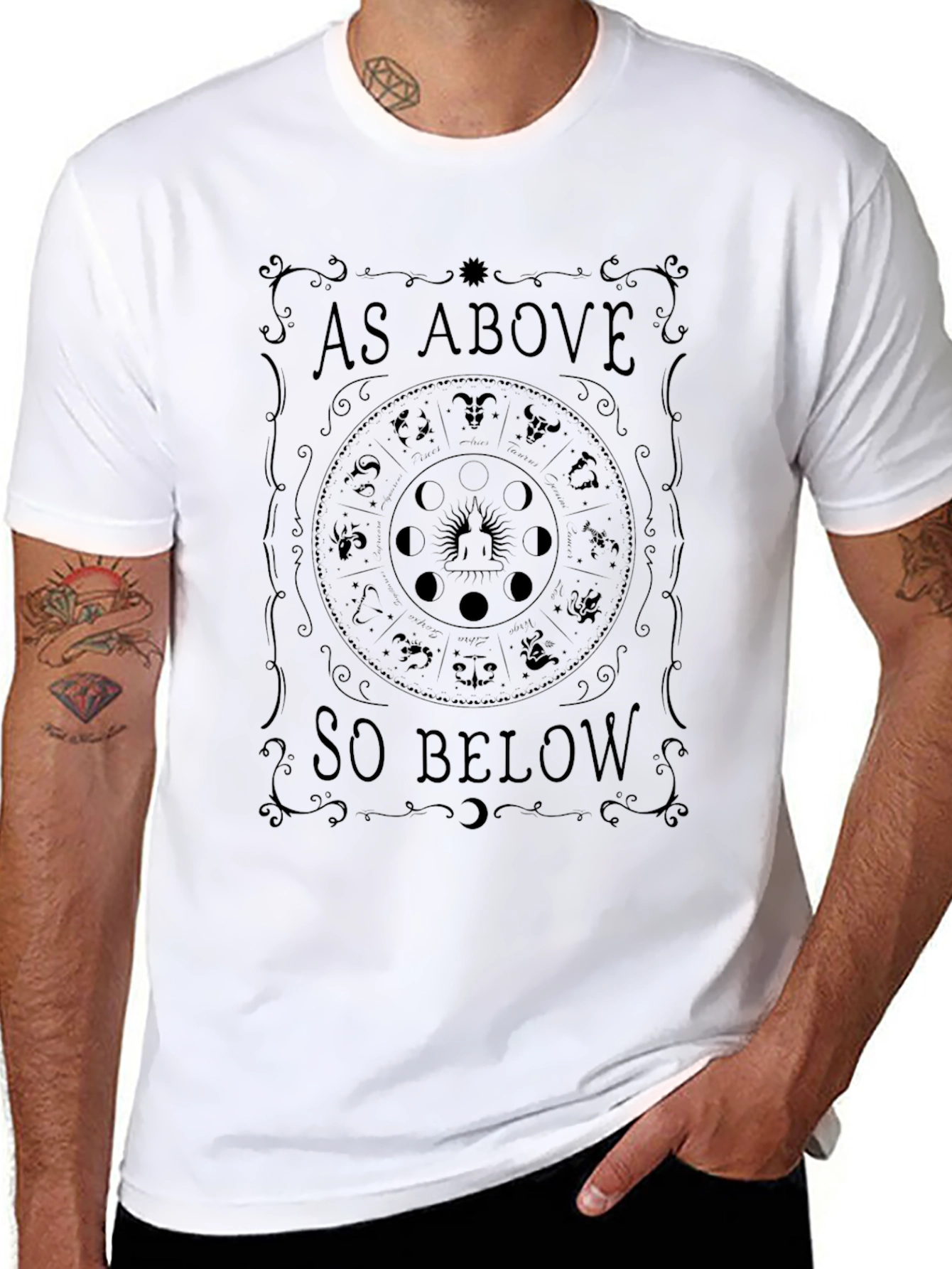 As Above So Below Occult T-Shirt
