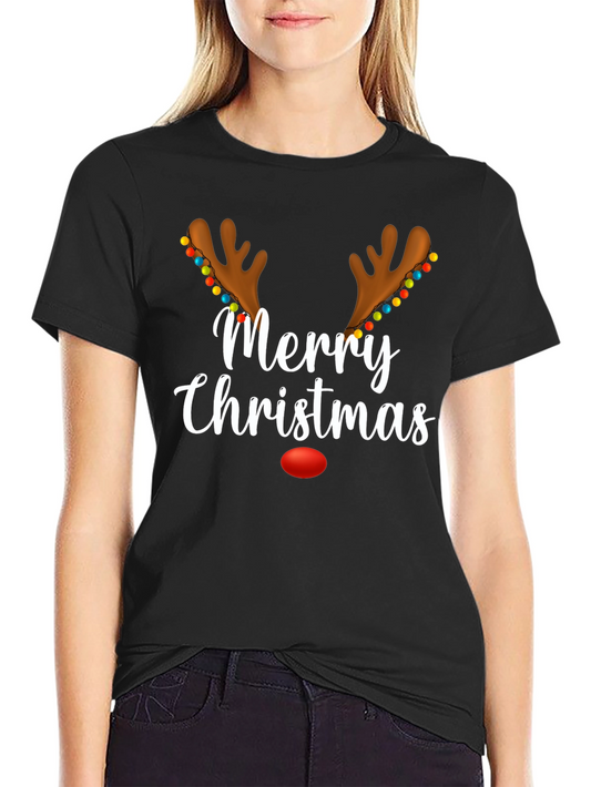 Merry Christmas Reindeer T-Shirt