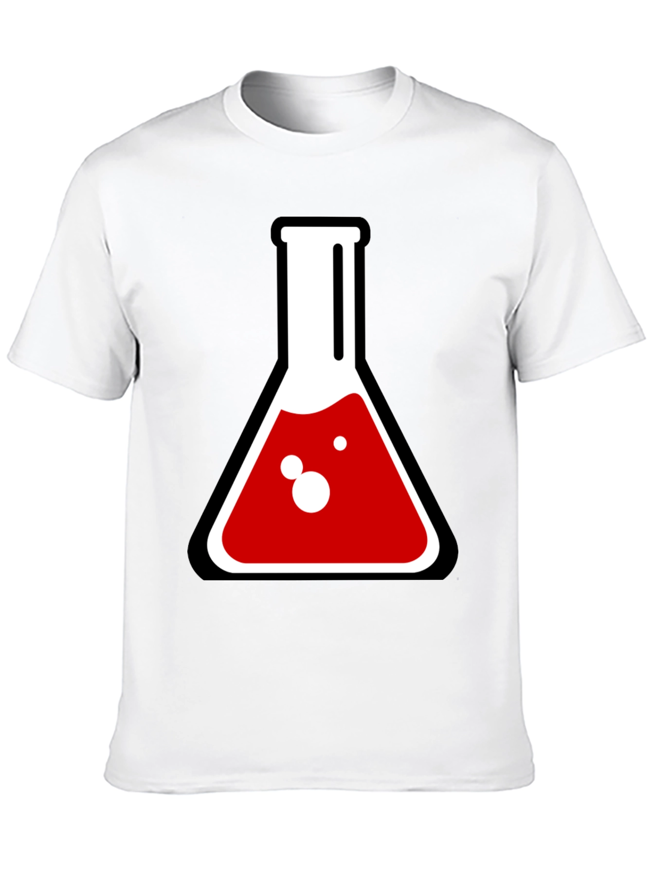 Science Lab Beaker Graphic Tee - Experiment Style
