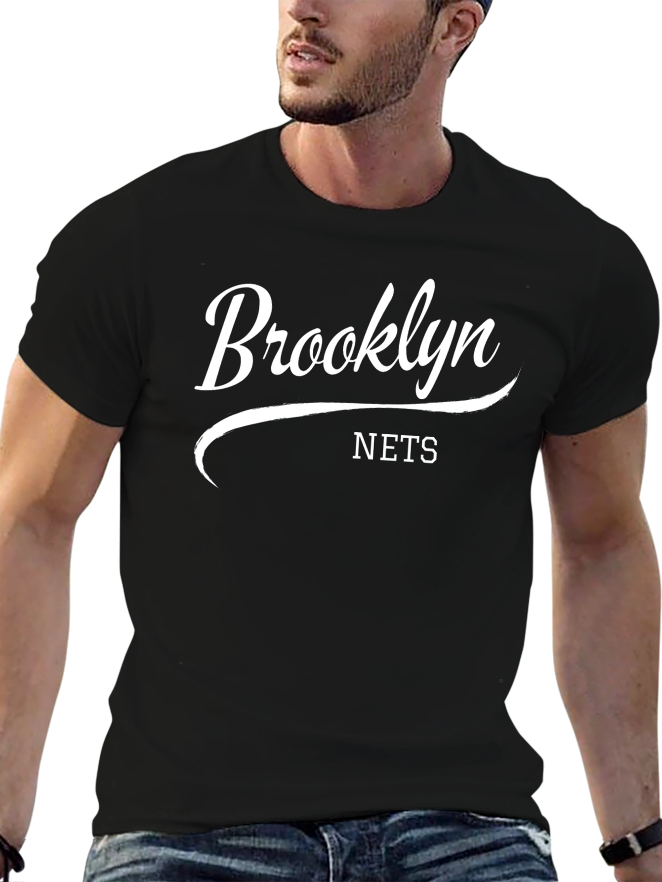 Brooklyn Nets Graphic Print T-Shirt
