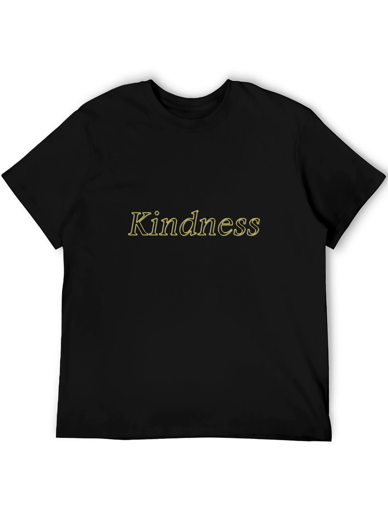Kindness T-Shirt - Classic Black Soft Cotton Tee