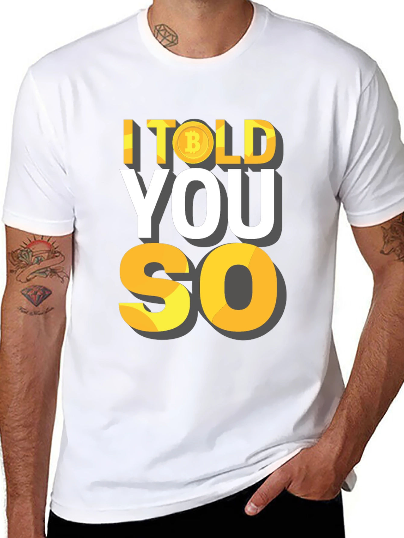 I Told You So Bitcoin Crypto T-Shirt
