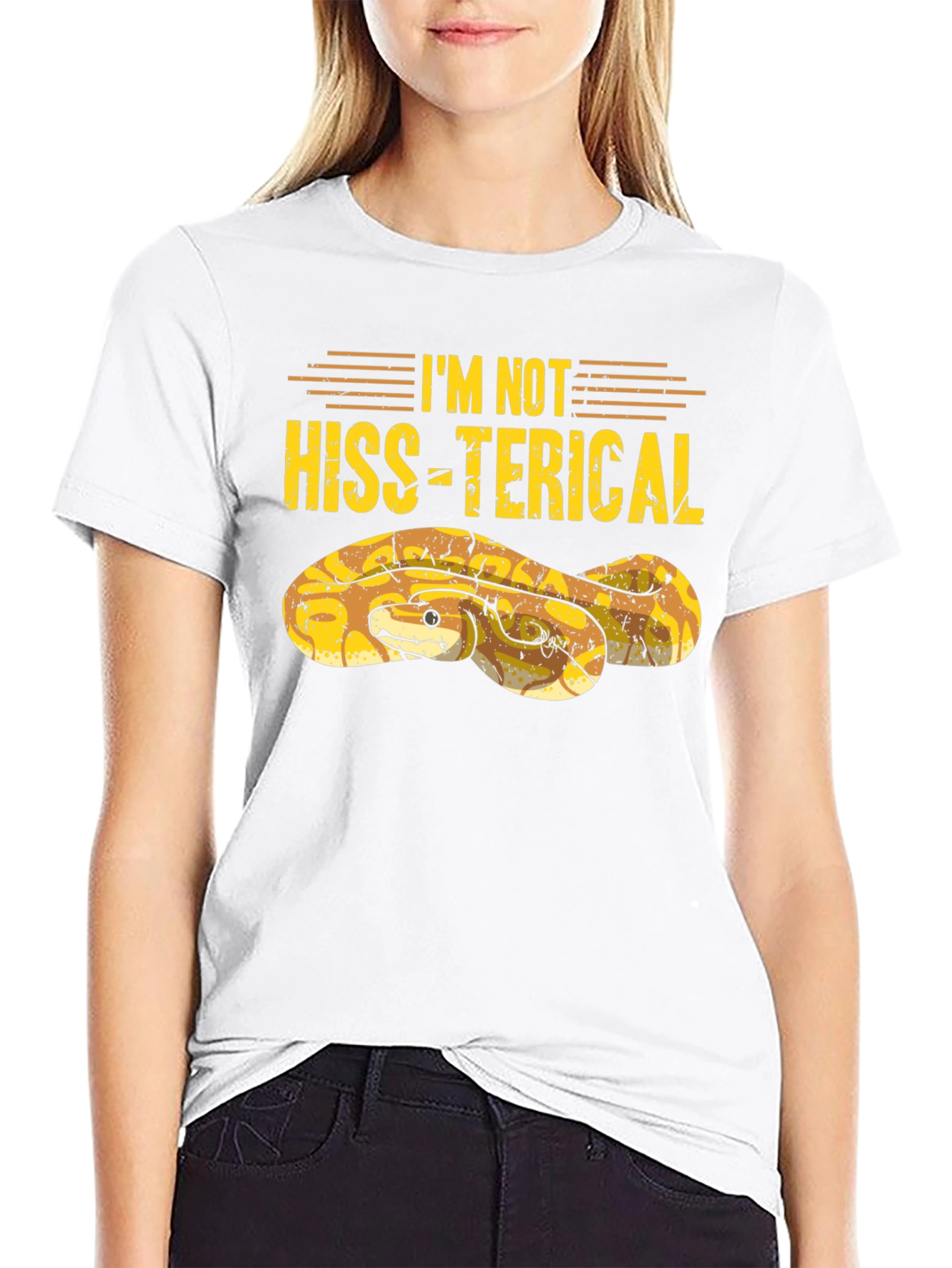 Im Not Hiss-terical Snake T-Shirt