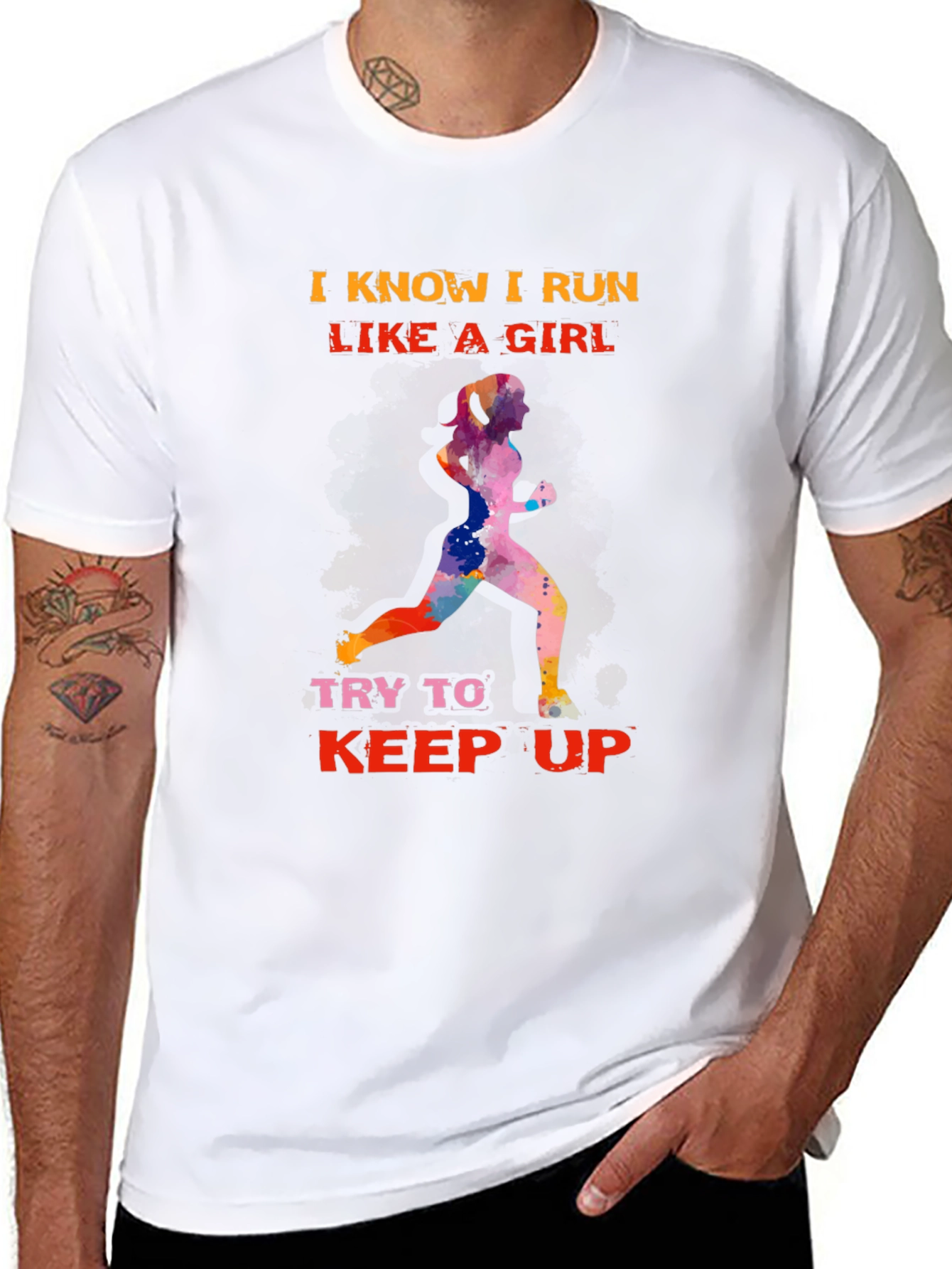 I Run Like a Girl T-Shirt