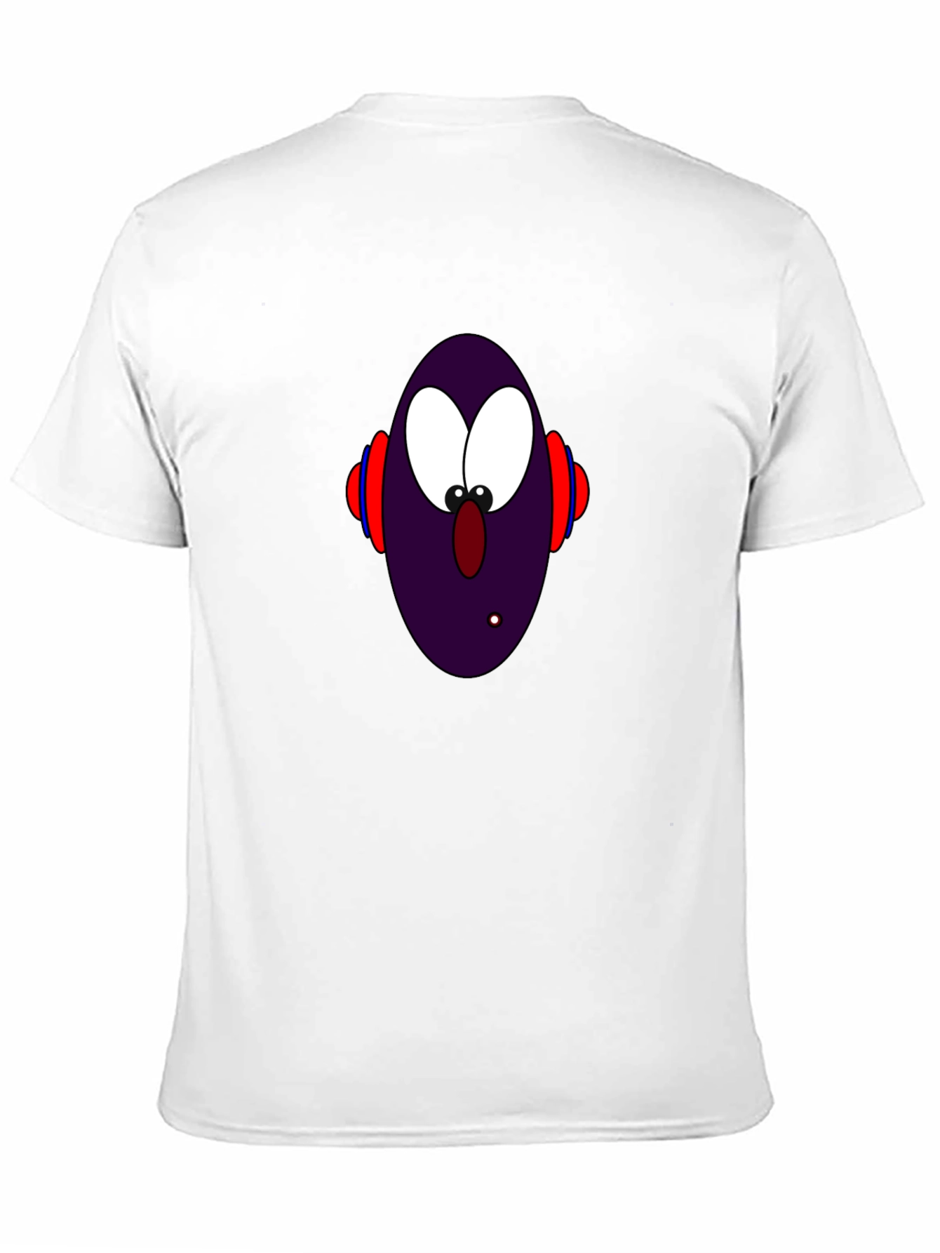 Cartoon Character Graphic Black T-Shirt
