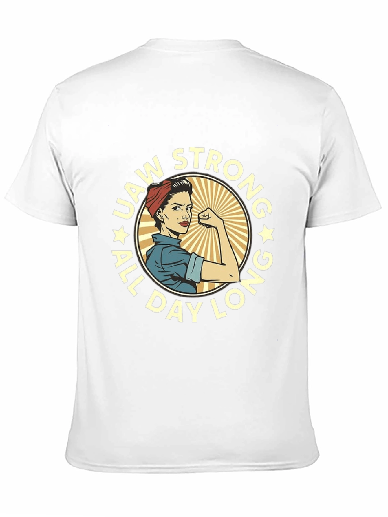 UAW Strong Rosie the Riveter T-Shirt