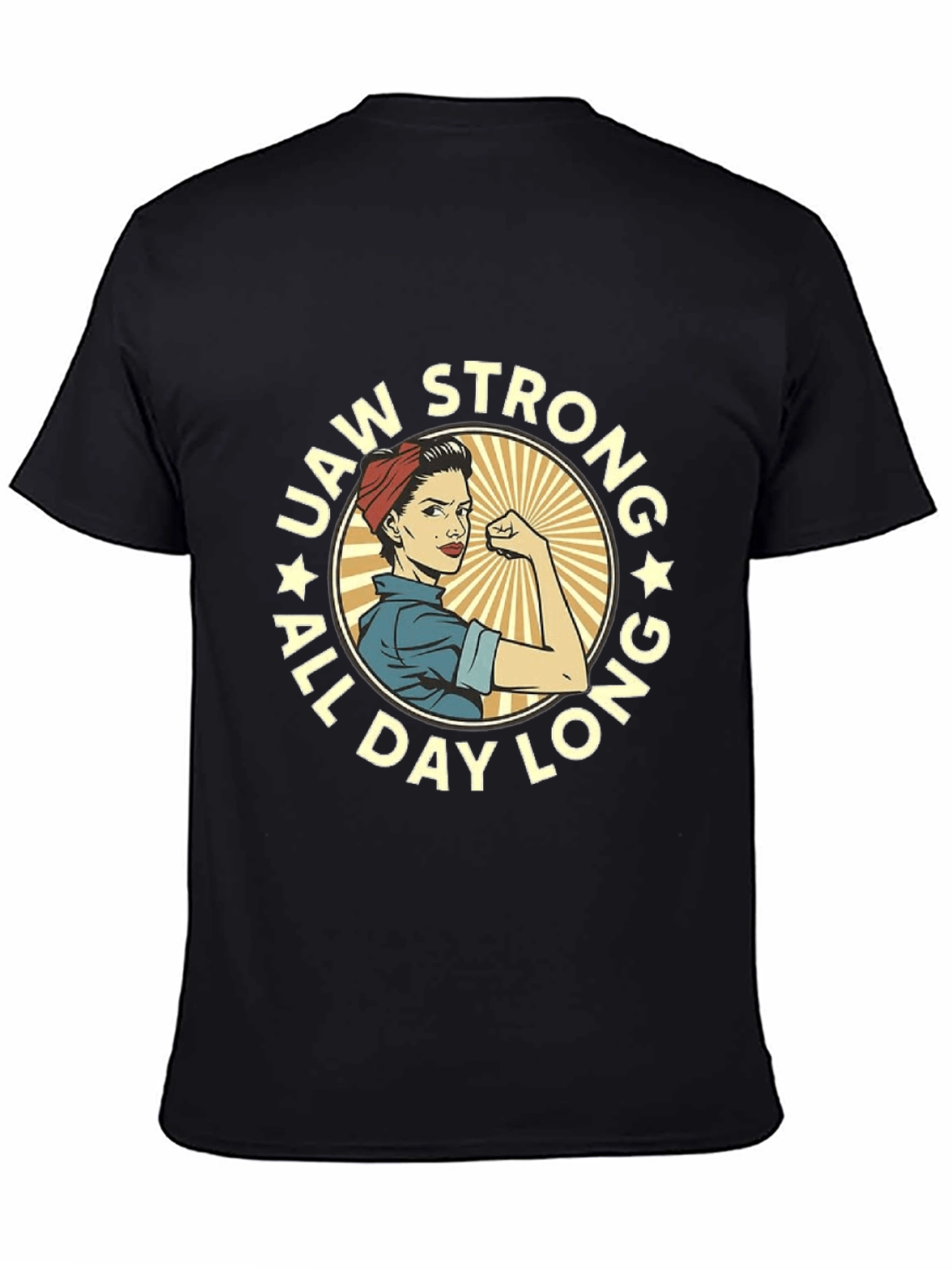 UAW Strong Rosie the Riveter T-Shirt