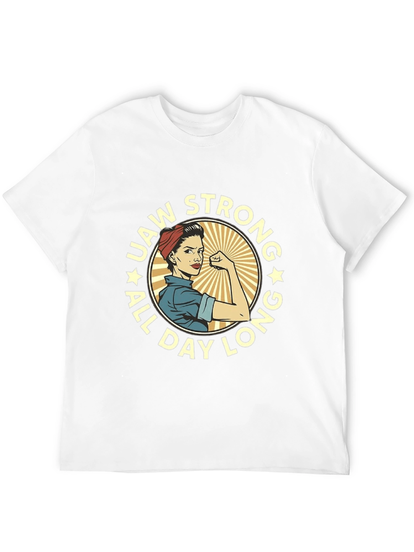 UAW Strong Rosie the Riveter T-Shirt