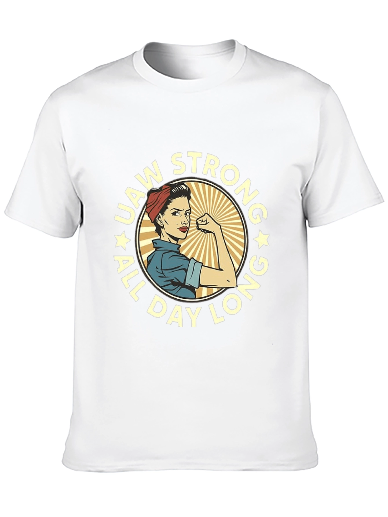 UAW Strong Rosie the Riveter T-Shirt
