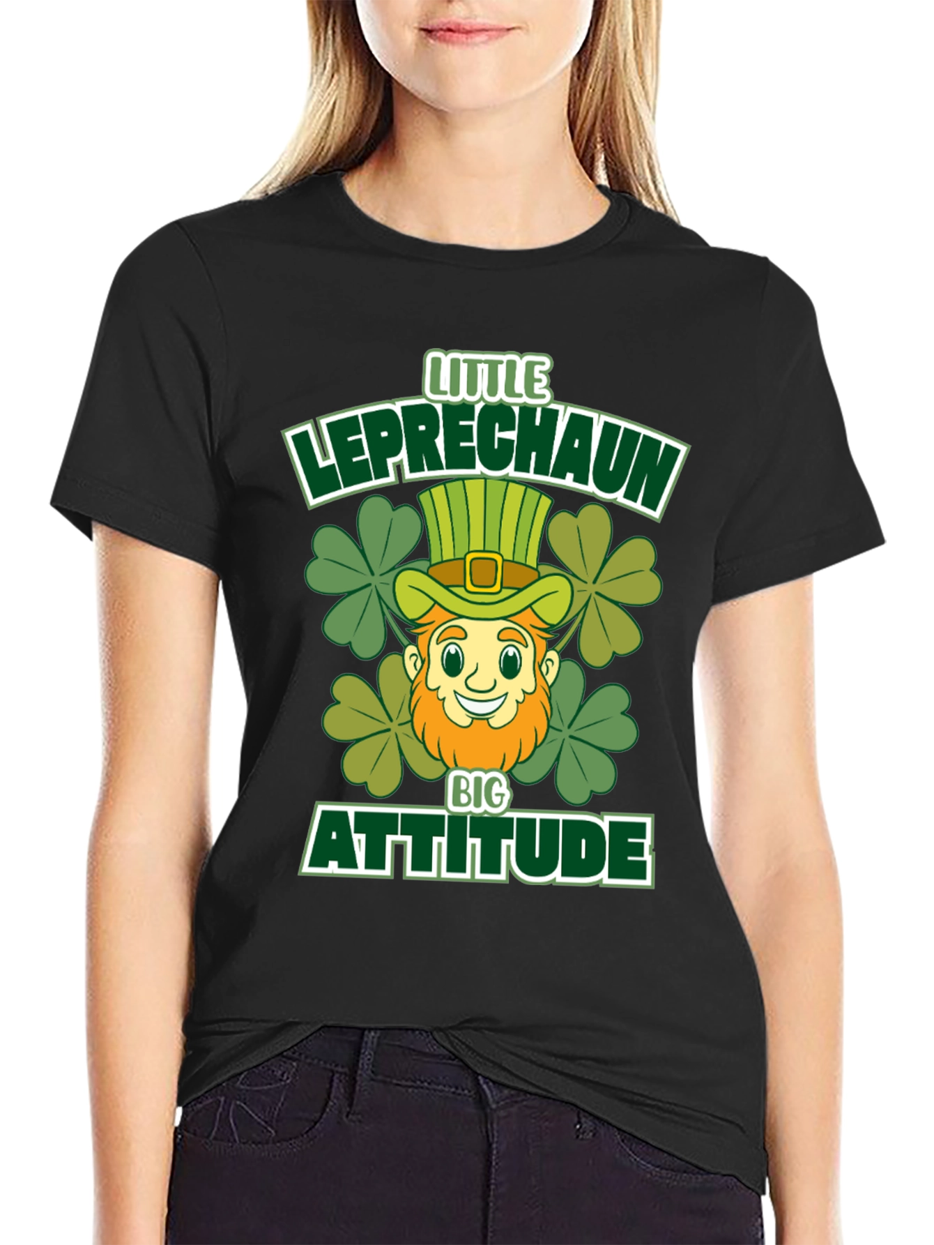 Little Leprechaun Big Attitude T-Shirt