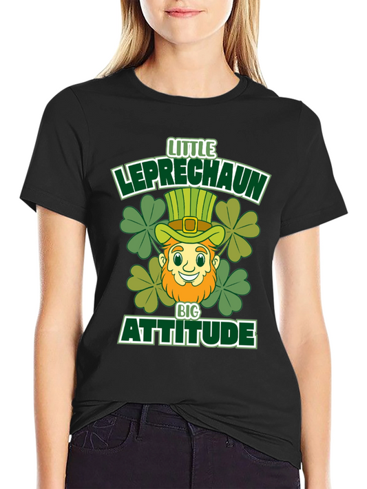 Little Leprechaun Big Attitude T-Shirt