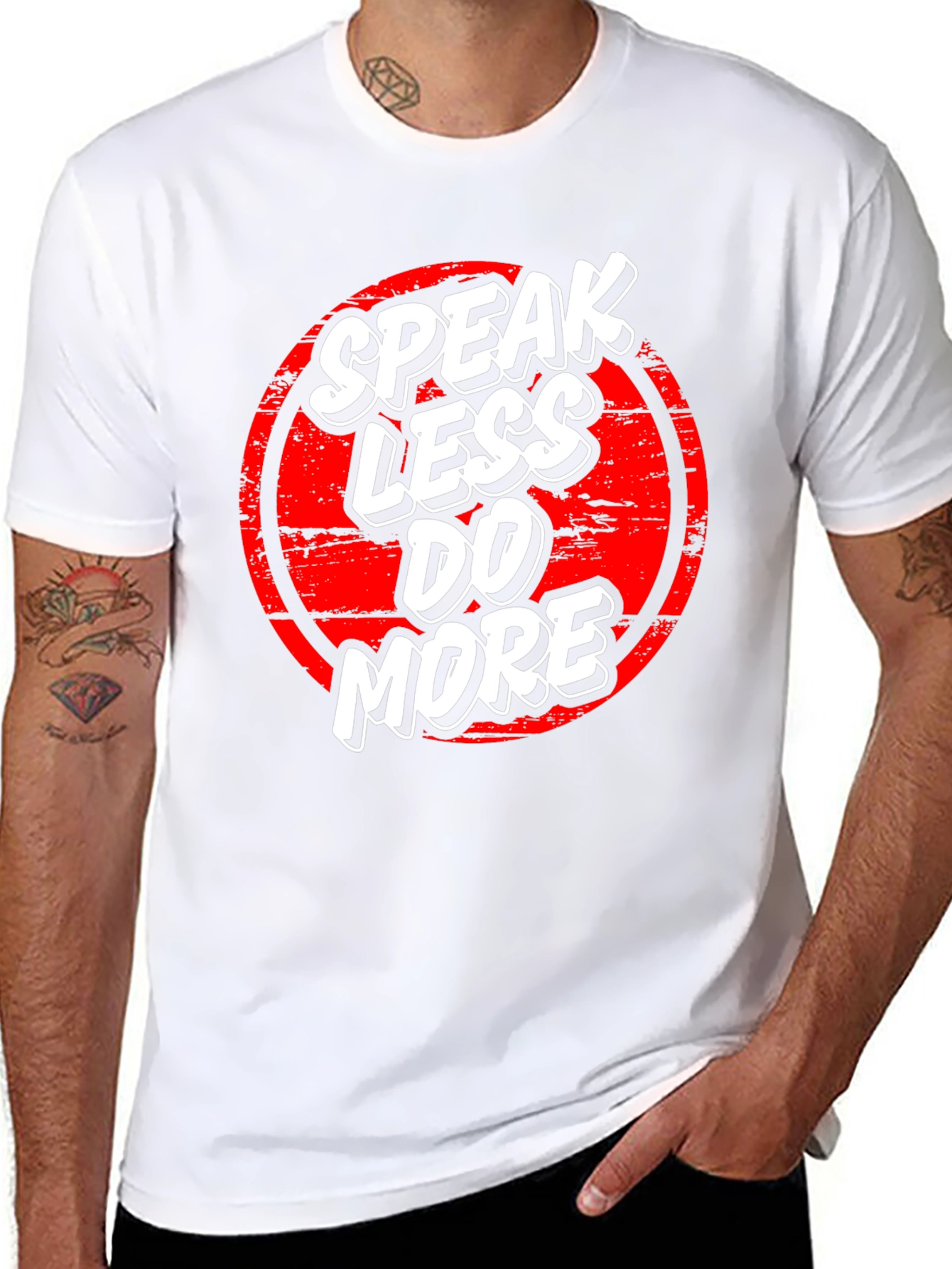 Speak Less Do More Graphic Tee