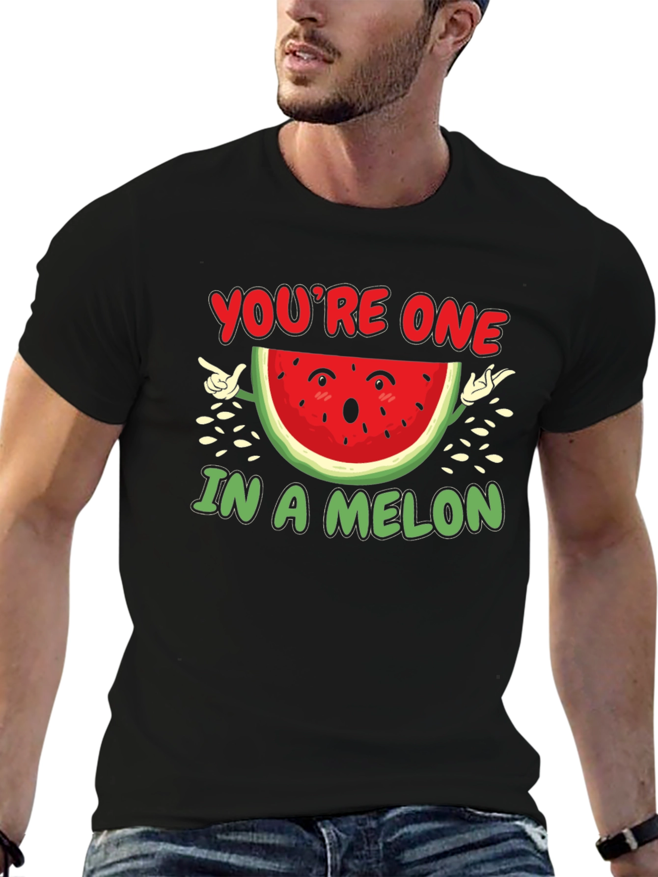 Youre One In A Melon Graphic T-Shirt