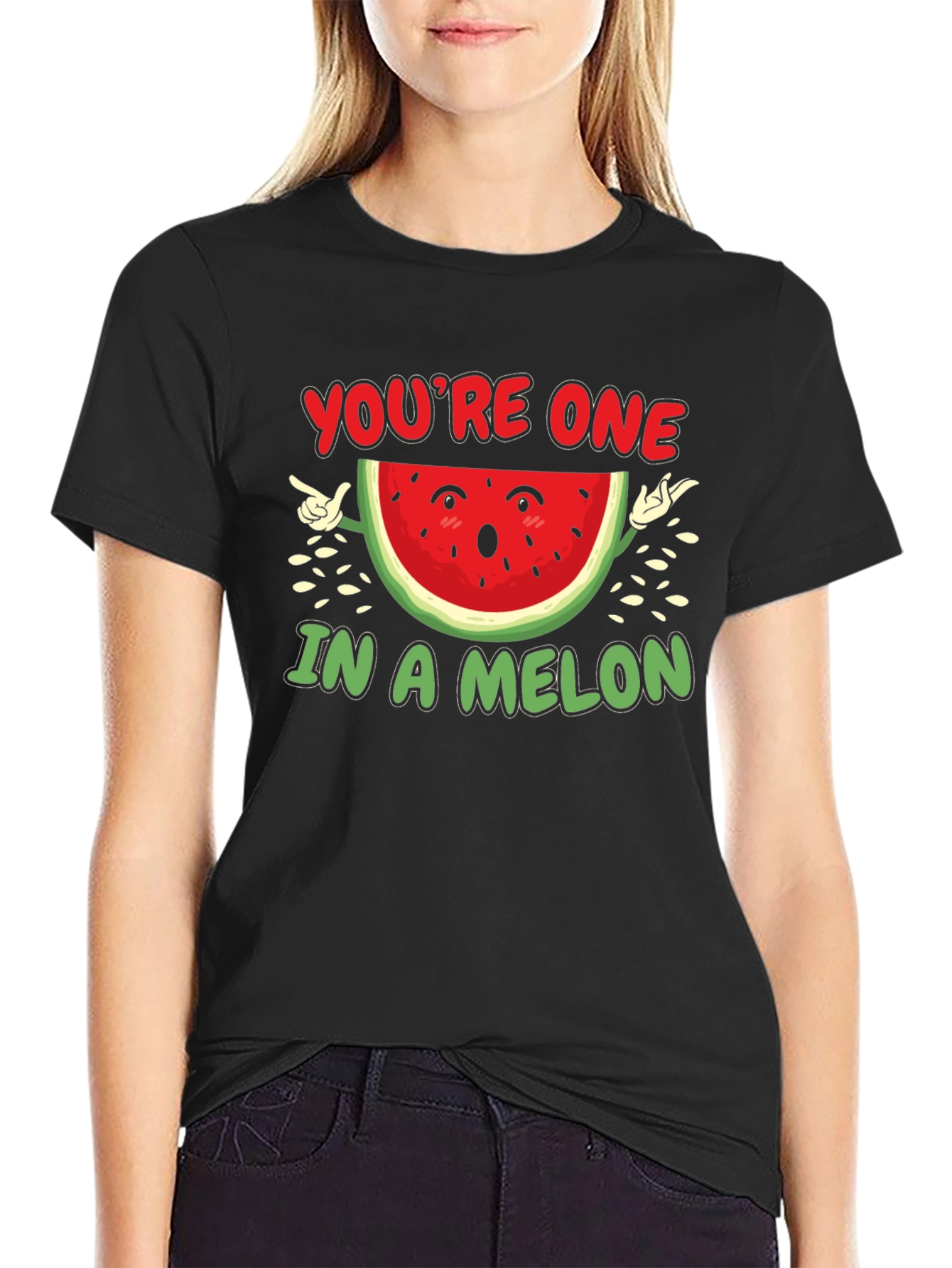 Youre One In A Melon Graphic T-Shirt