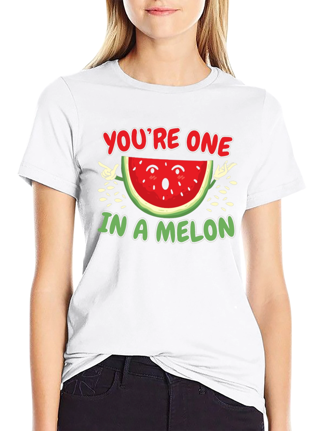 Youre One In A Melon Graphic T-Shirt