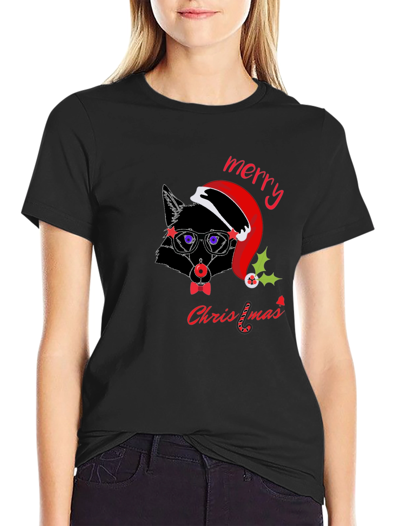 Festive Fox Christmas T-Shirt