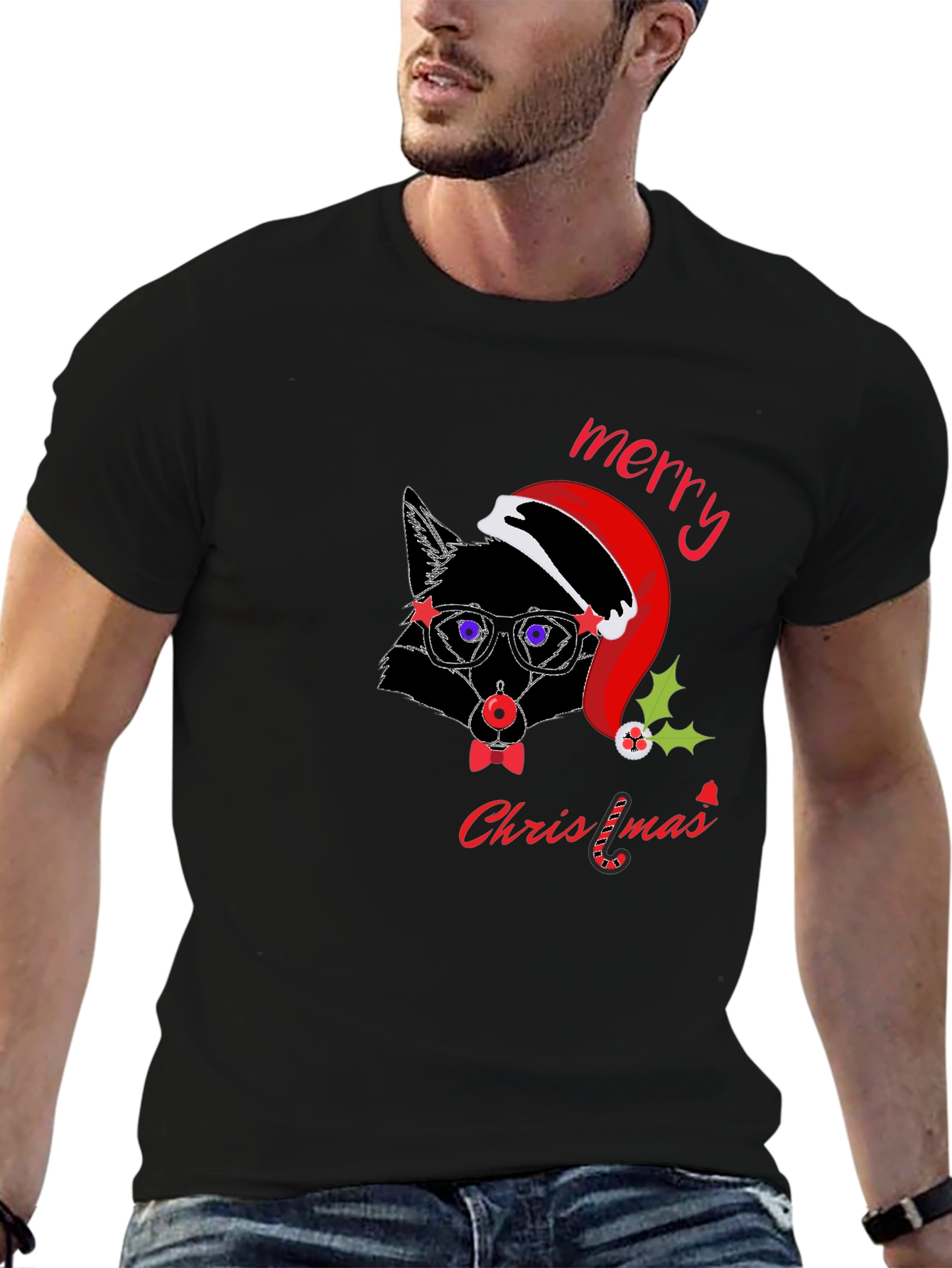 Festive Fox Christmas T-Shirt