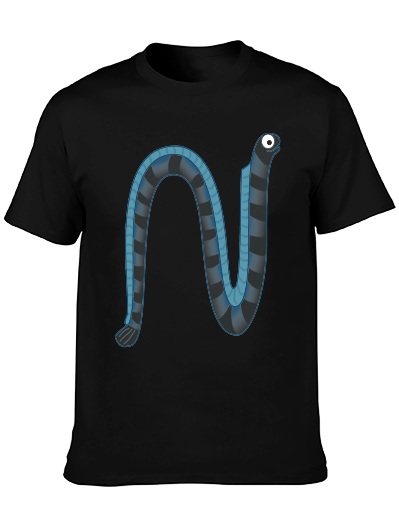 Cartoon Snake Graphic T-Shirt