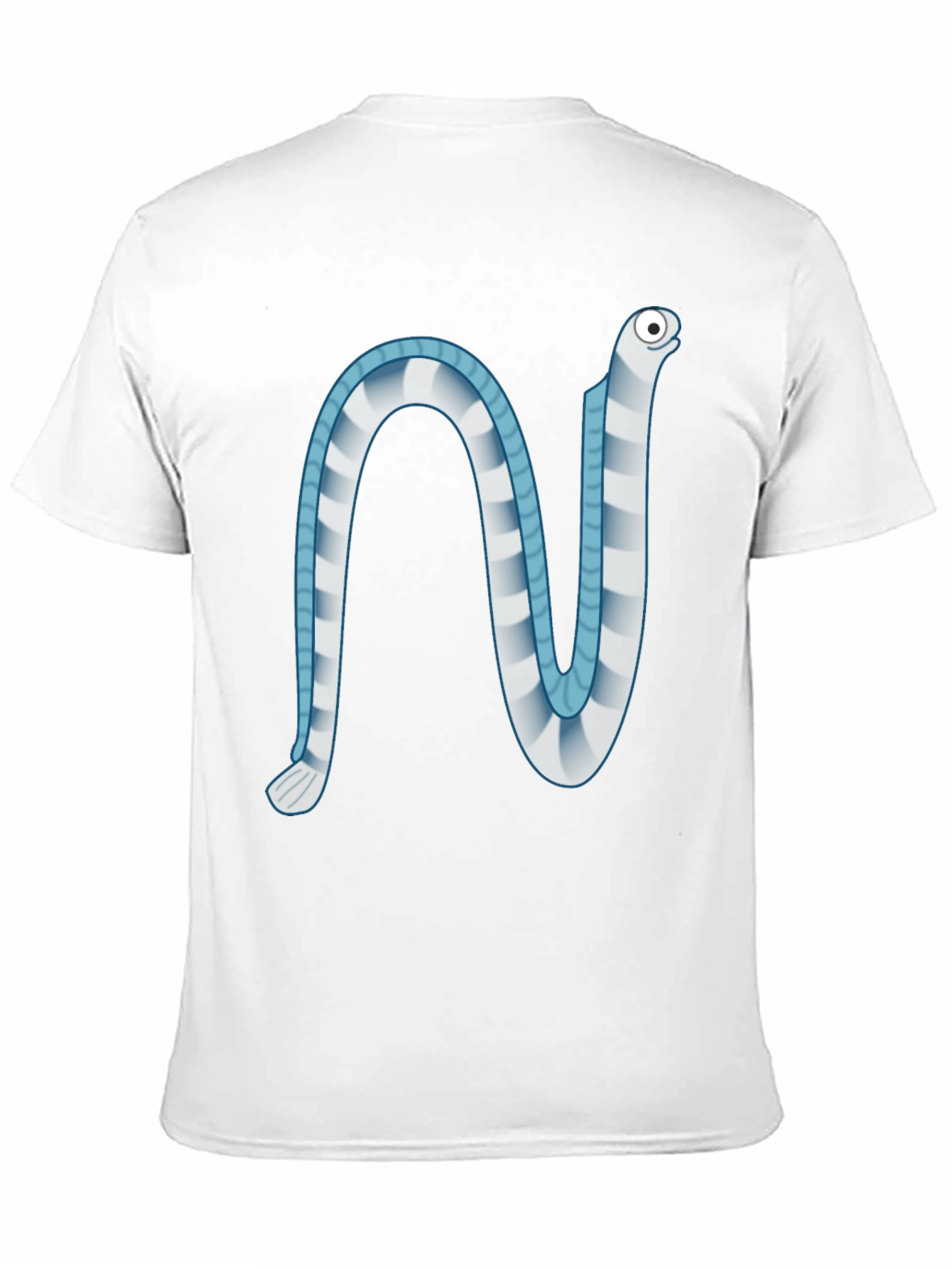 Cartoon Snake Graphic T-Shirt
