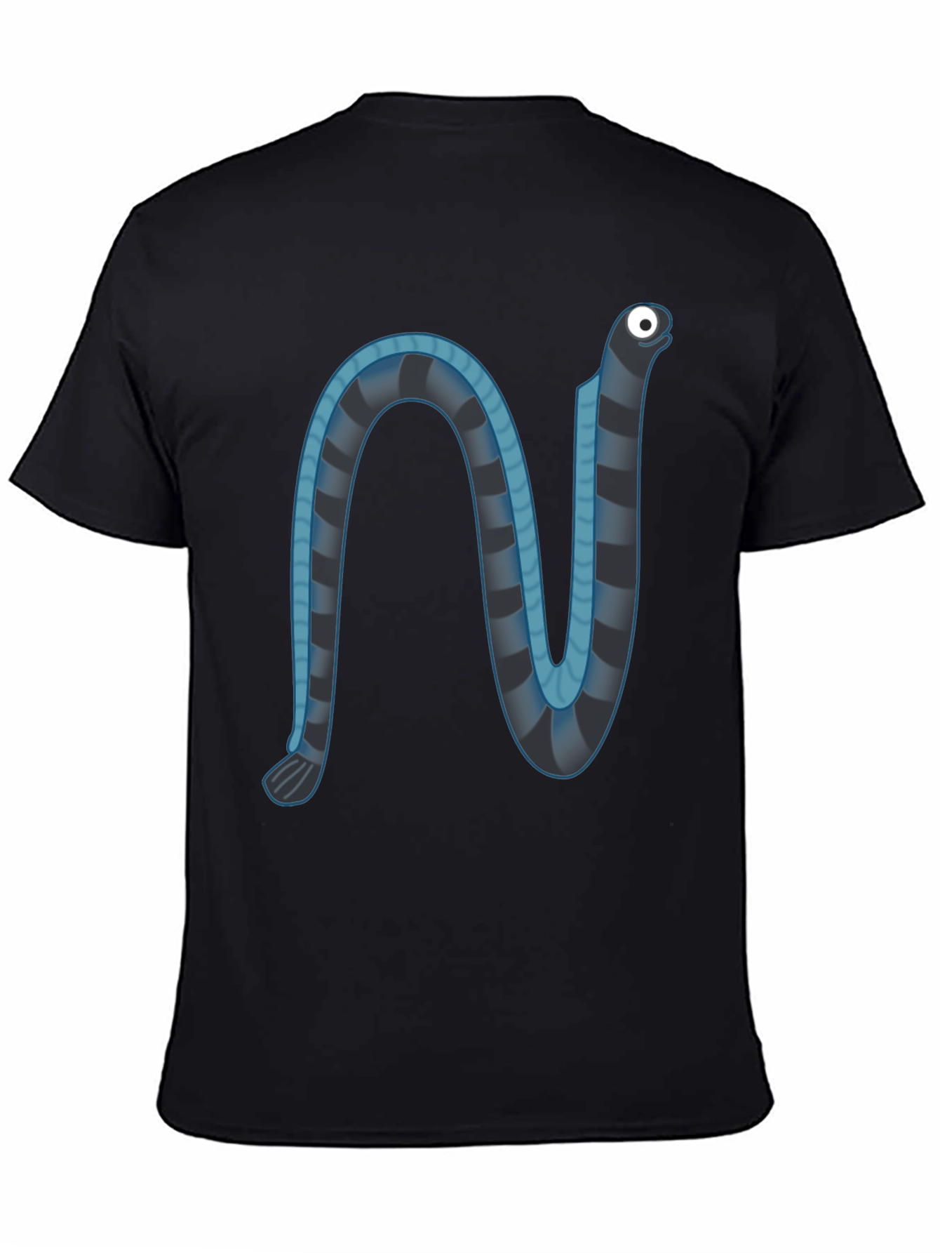 Cartoon Snake Graphic T-Shirt