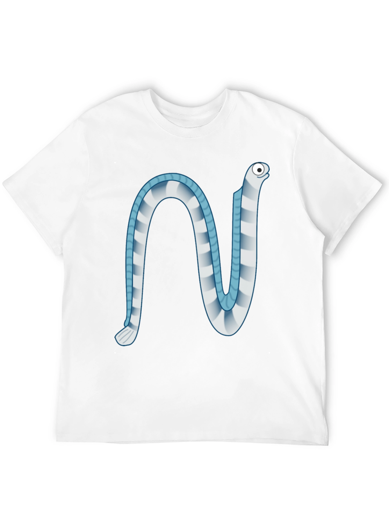 Cartoon Snake Graphic T-Shirt