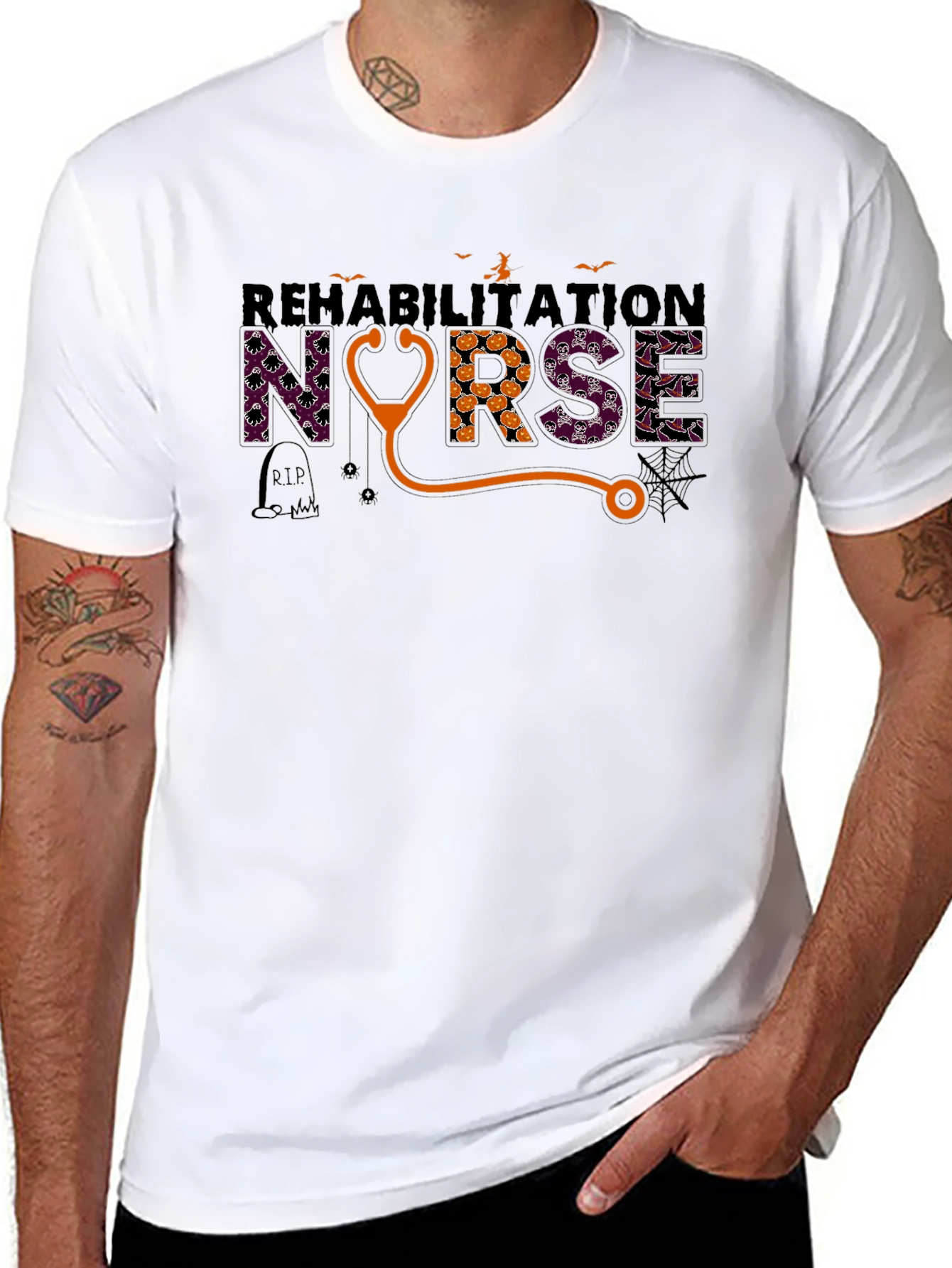 Rehabilitation Nurse Halloween T-Shirt