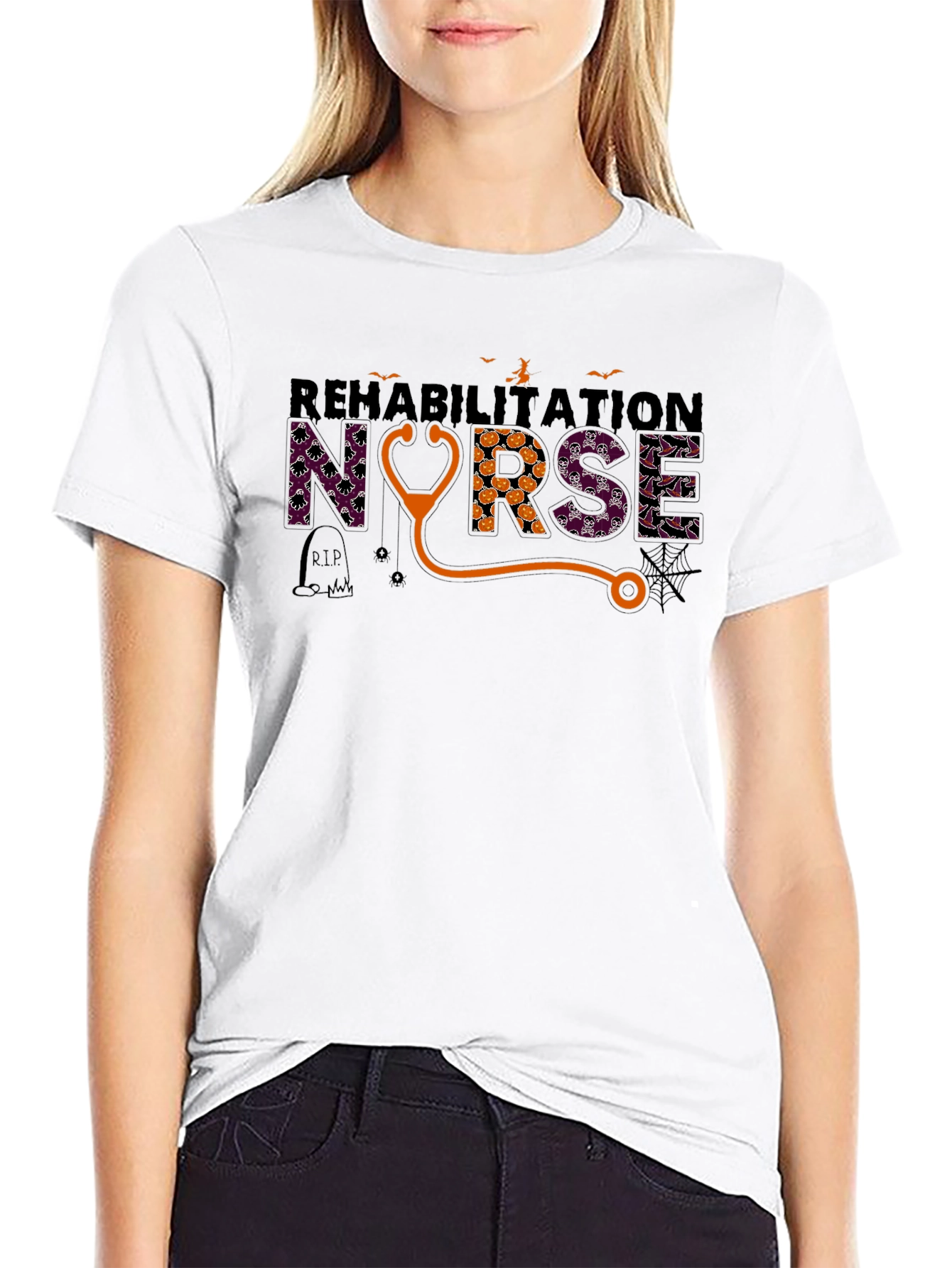 Rehabilitation Nurse Halloween T-Shirt