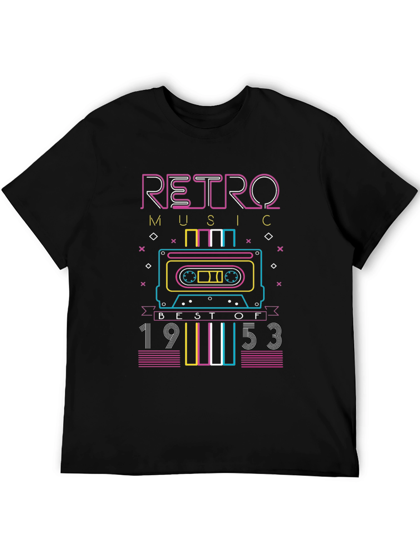 Retro Music Best of 1953 Graphic Tee