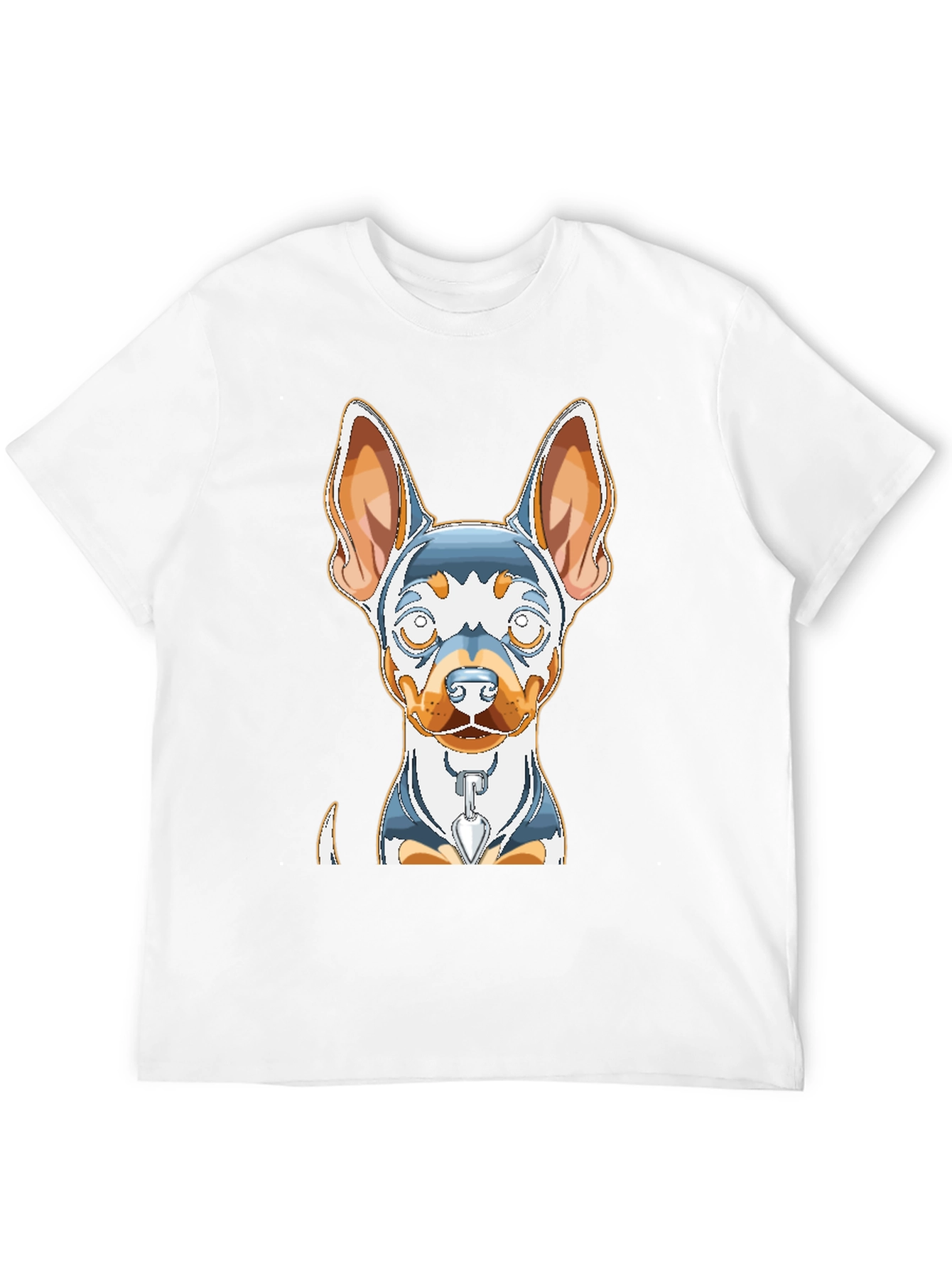 Dog Graphic Print Tee