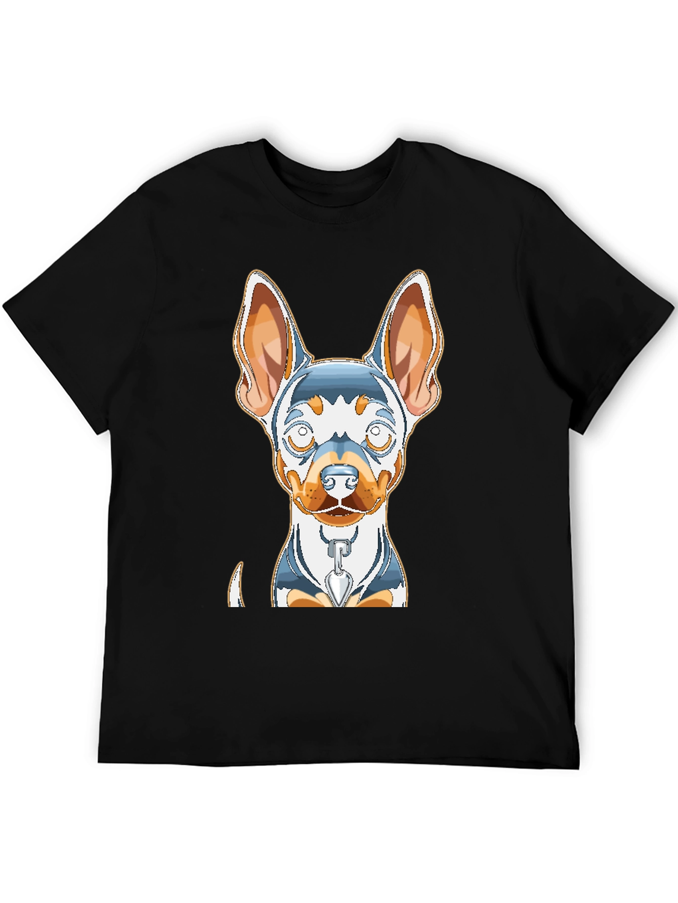 Dog Graphic Print Tee