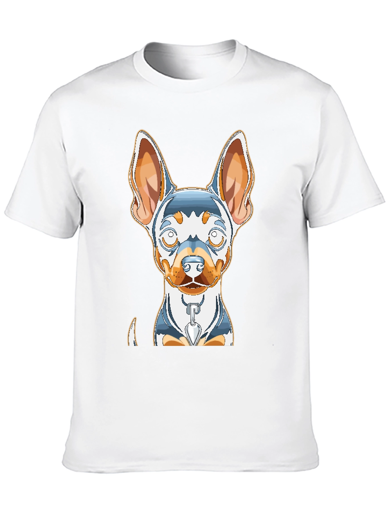 Dog Graphic Print Tee