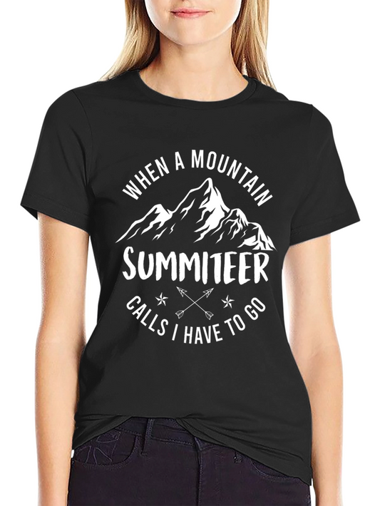 Mountain Summiter Graphic Tee - Adventure Awaits!