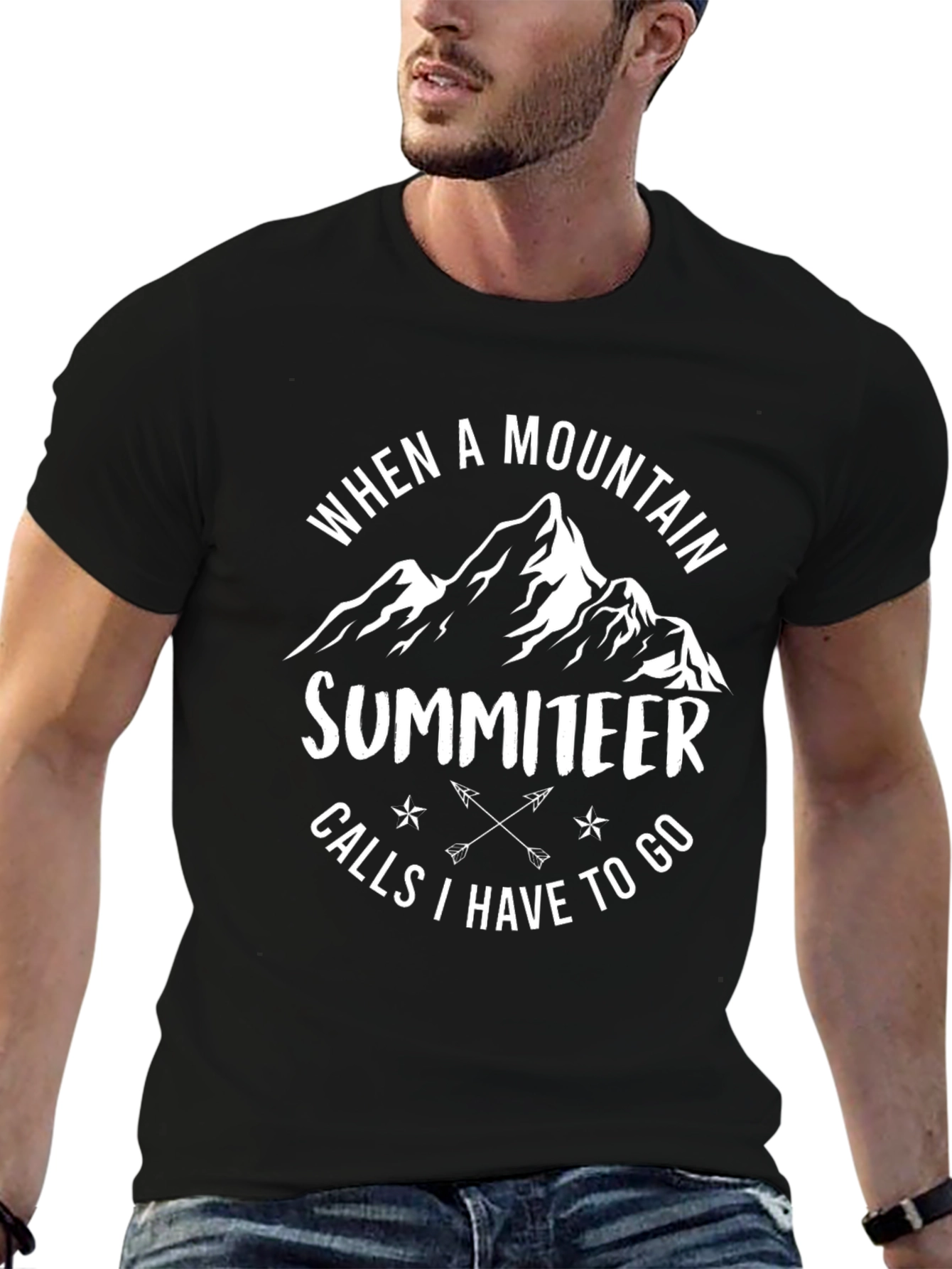 Mountain Summiter Graphic Tee - Adventure Awaits!