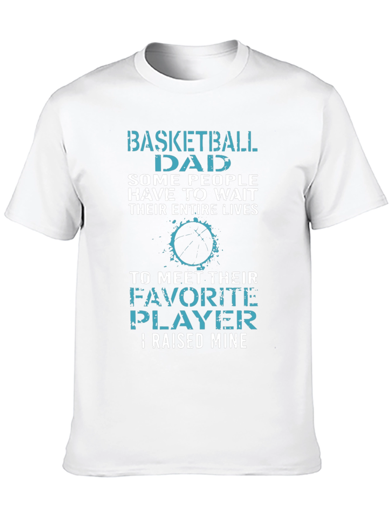 Basketball Dad Graphic T-Shirt - Raised Mine