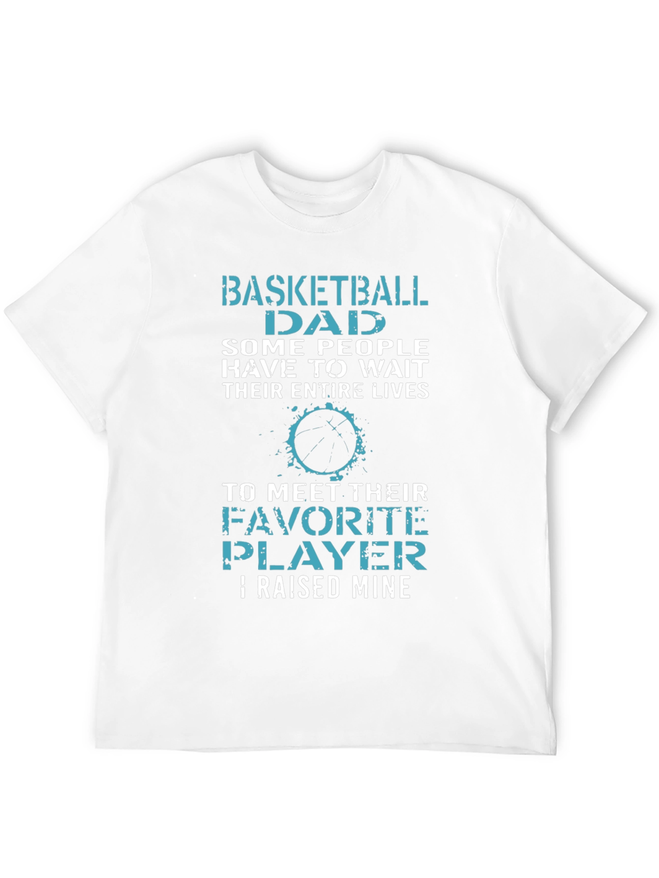 Basketball Dad Graphic T-Shirt - Raised Mine