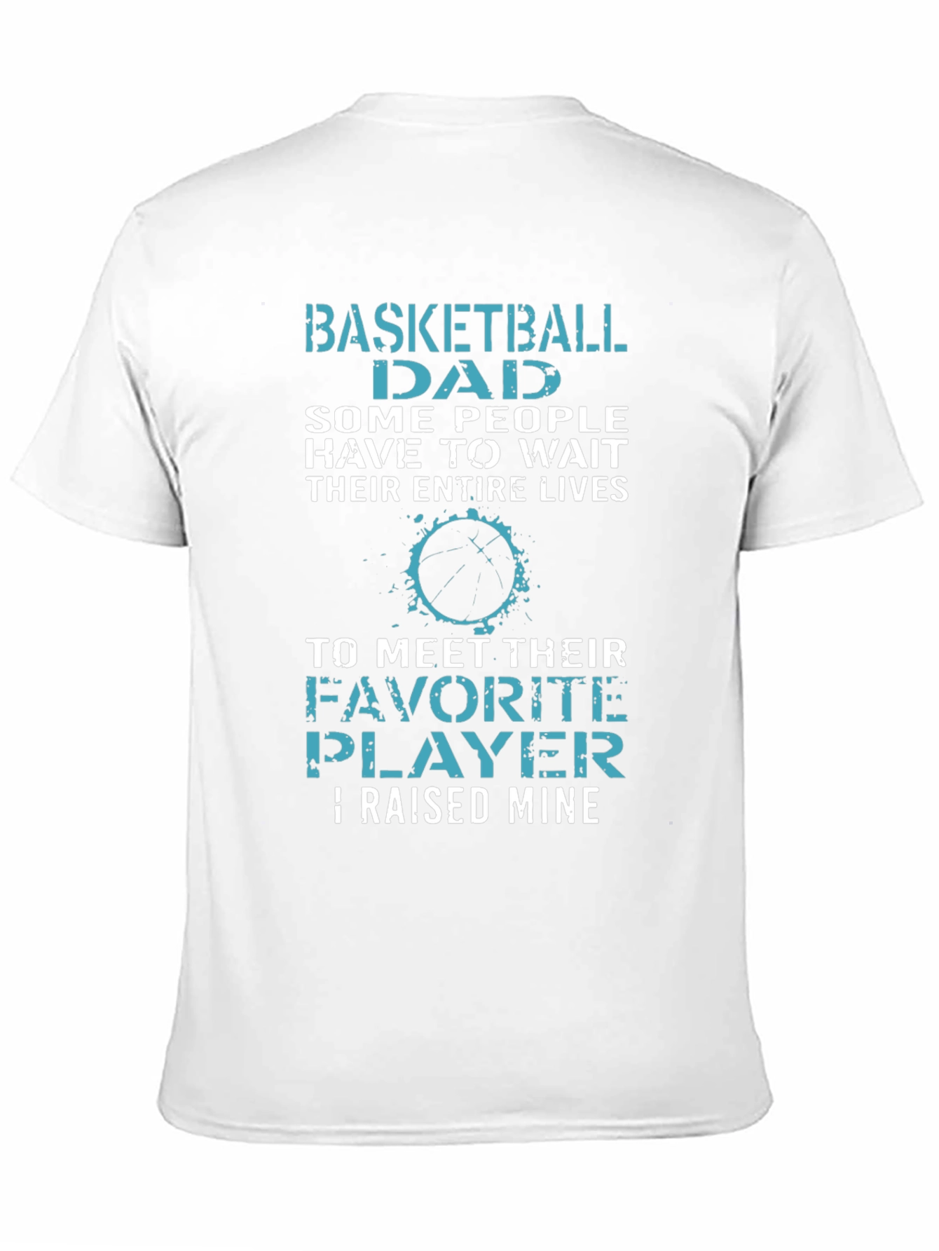 Basketball Dad Graphic T-Shirt - Raised Mine