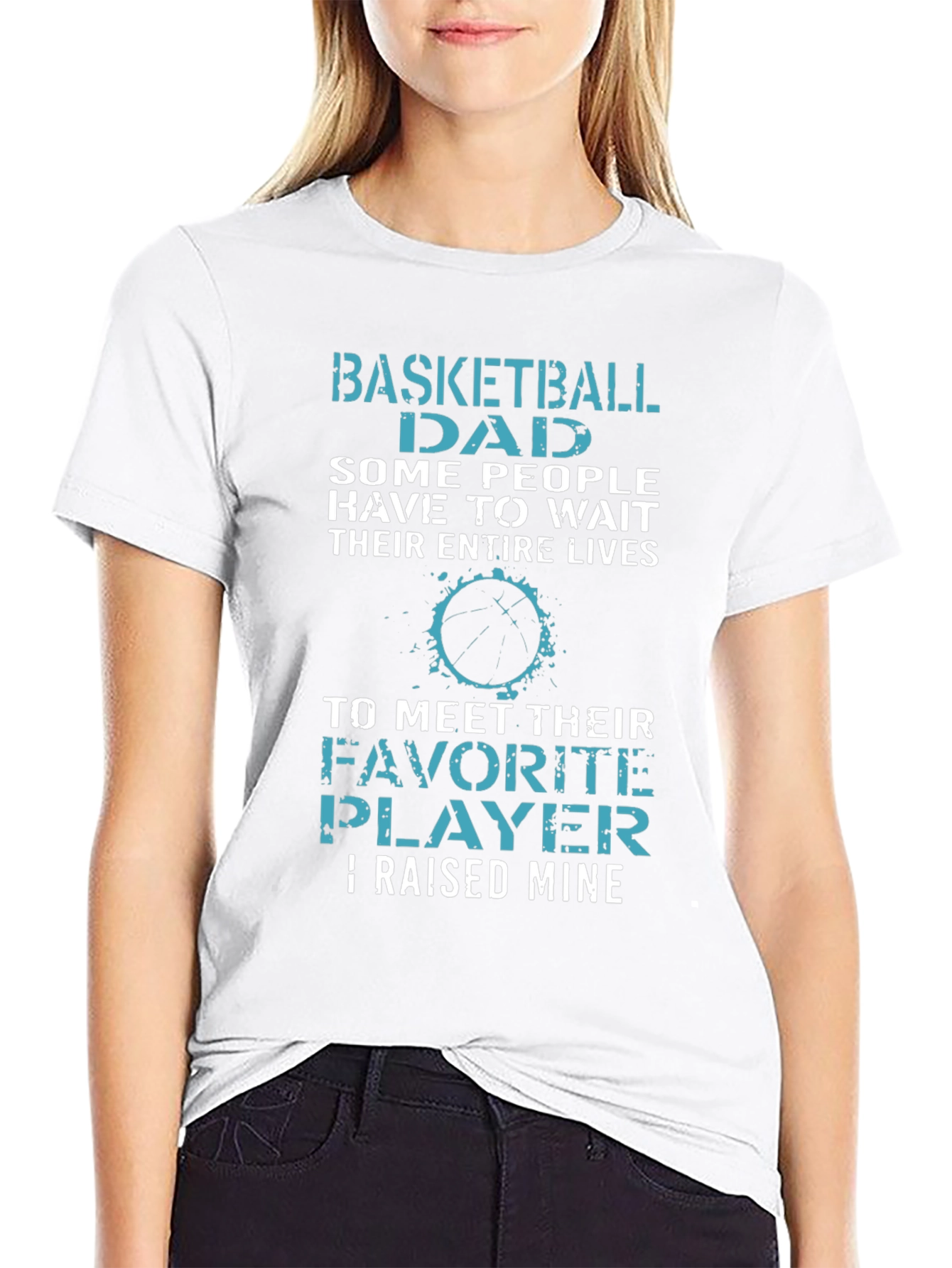 Basketball Dad Graphic T-Shirt - Raised Mine