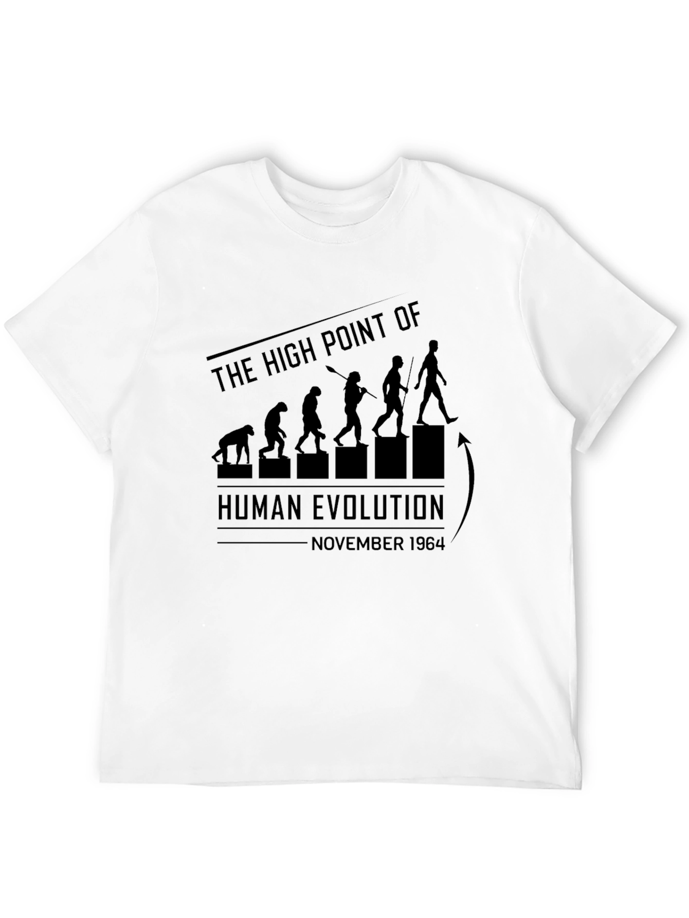 Human Evolution T-Shirt - November 1964