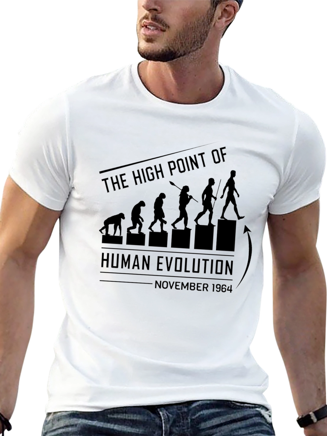 Human Evolution T-Shirt - November 1964
