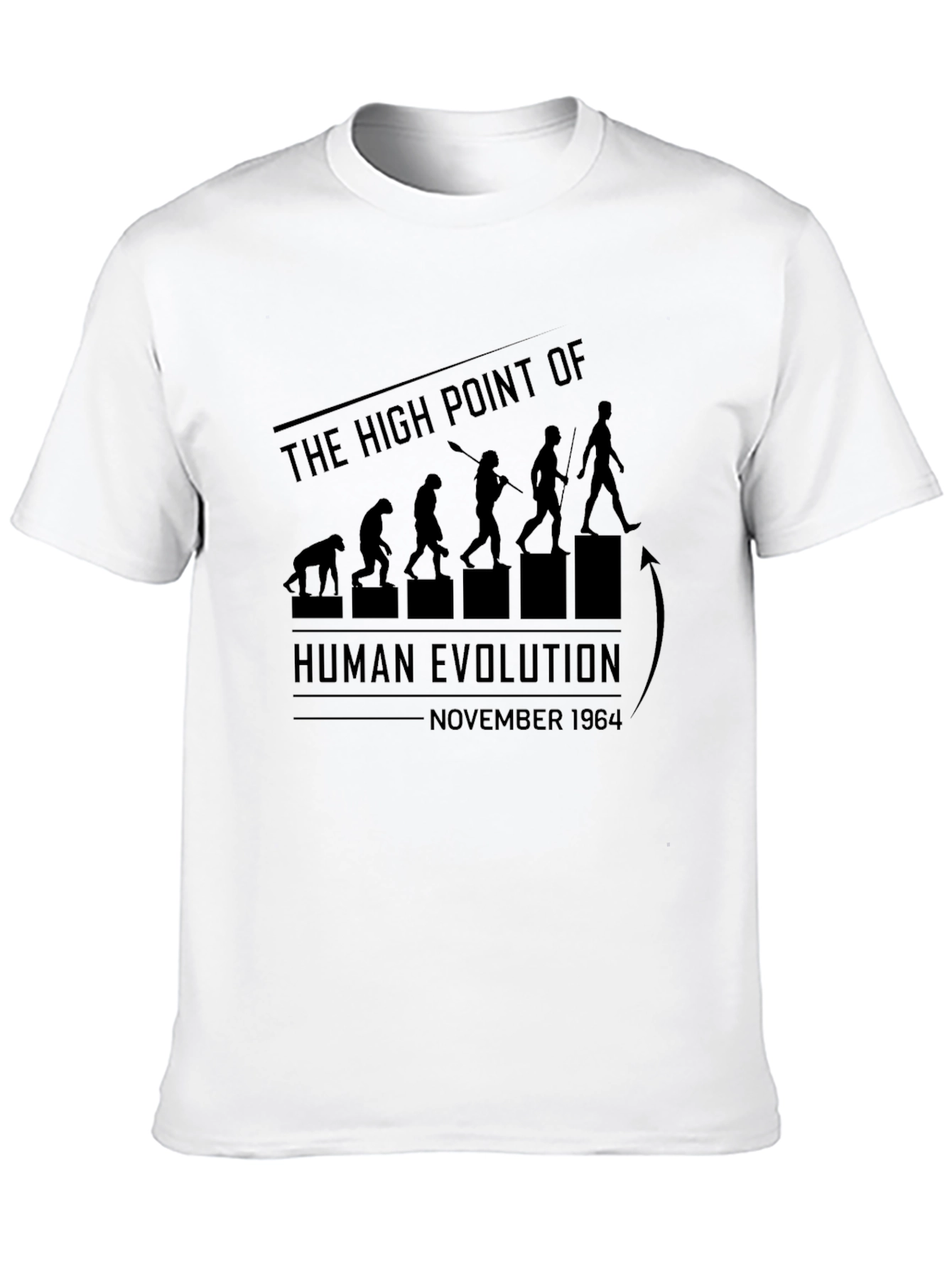 Human Evolution T-Shirt - November 1964