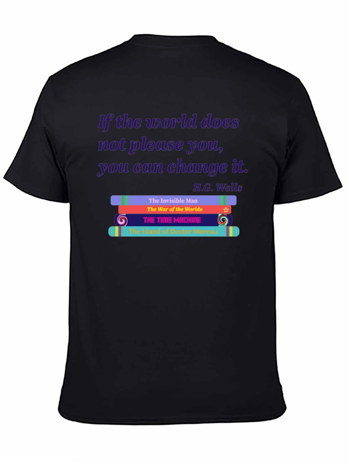 H.G. Wells Book Lover T-Shirt