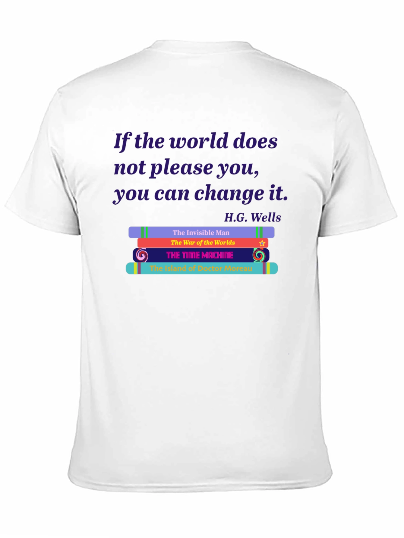 H.G. Wells Book Lover T-Shirt