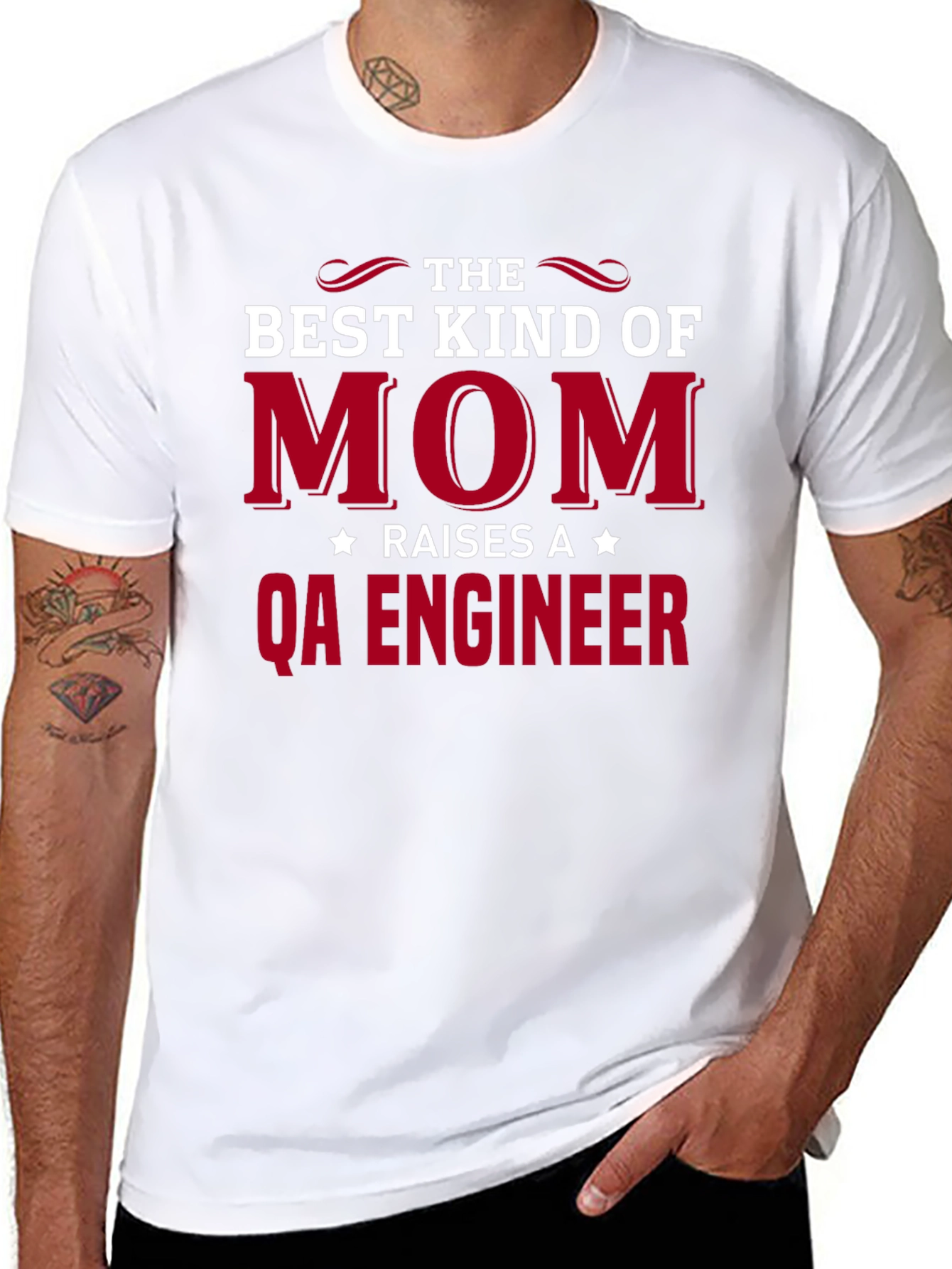 Best Kind of Mom - QA Engineer T-Shirt
