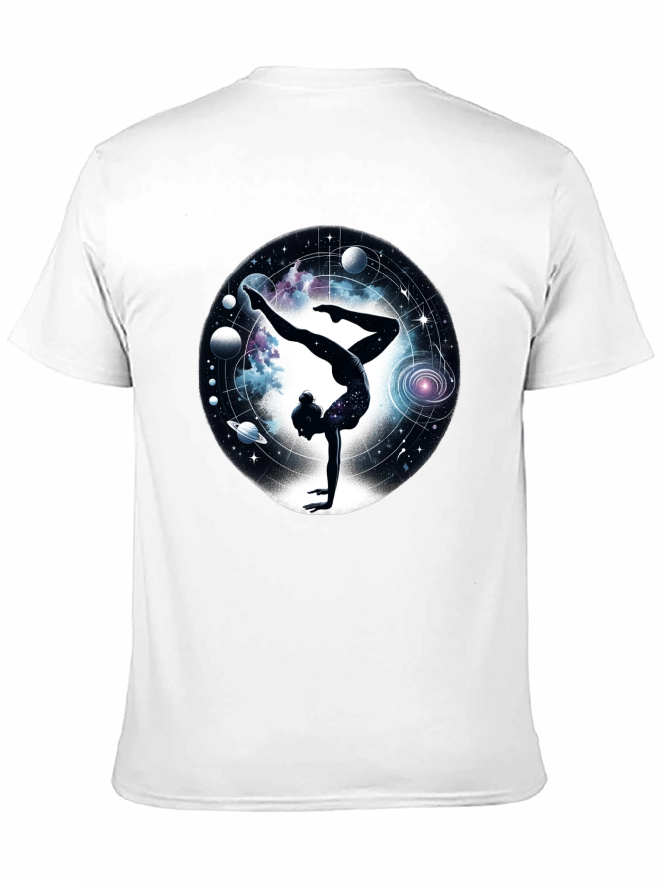 Cosmic Gymnast Black T-Shirt