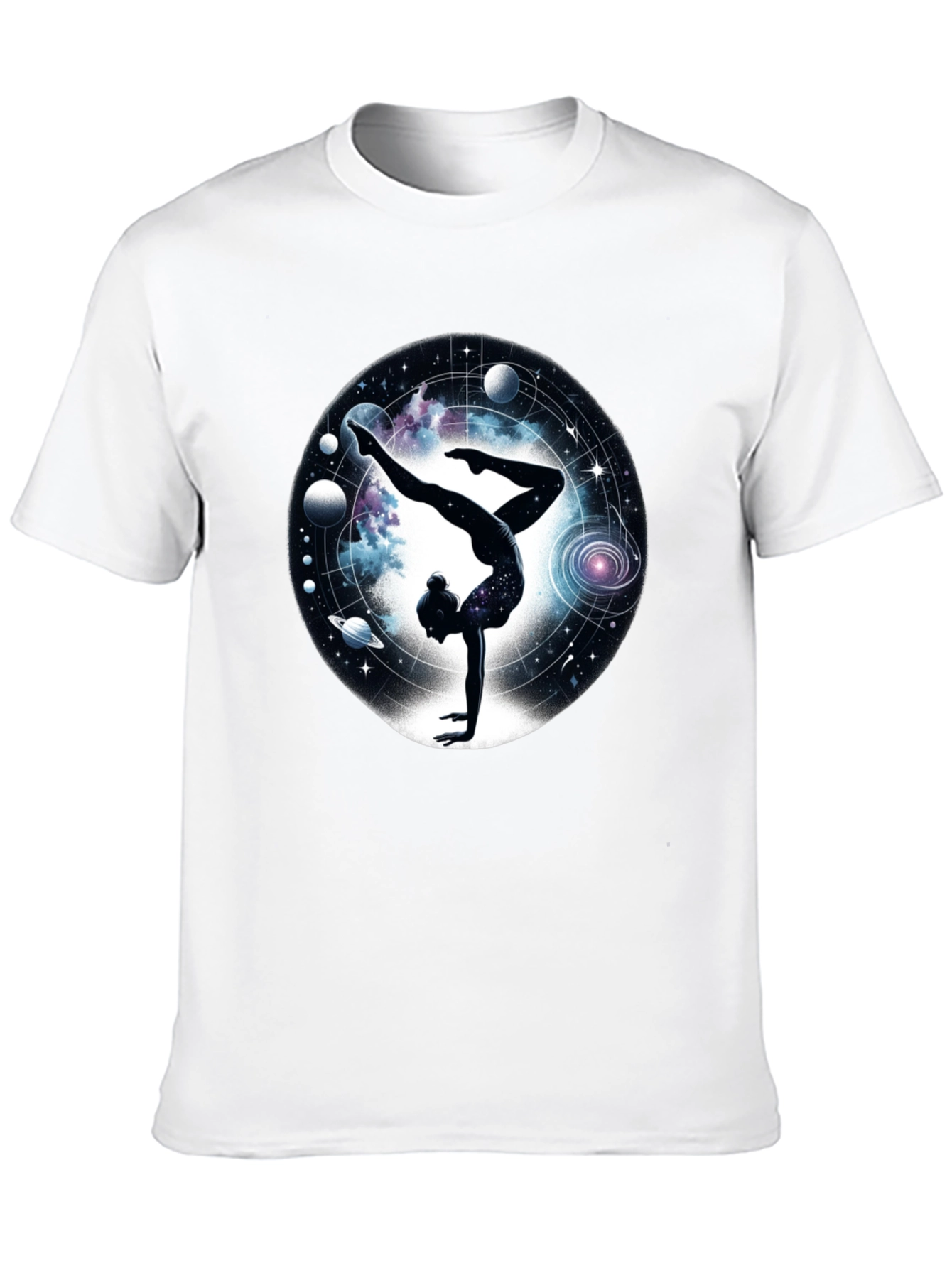 Cosmic Gymnast Black T-Shirt
