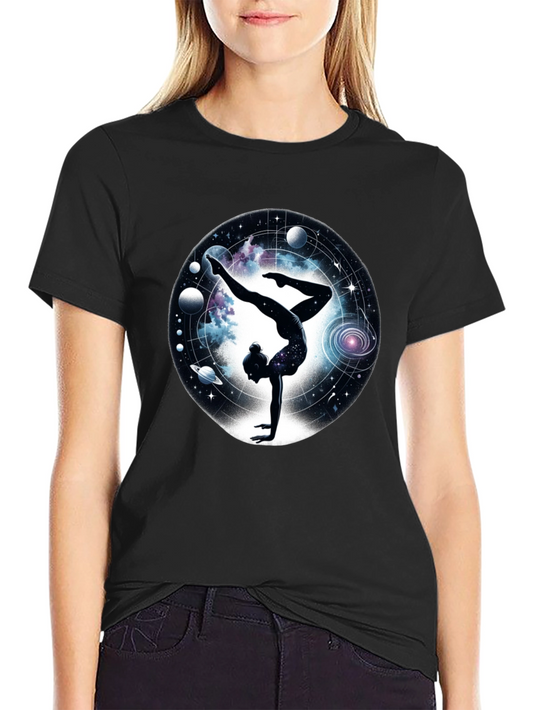 Cosmic Gymnast Black T-Shirt