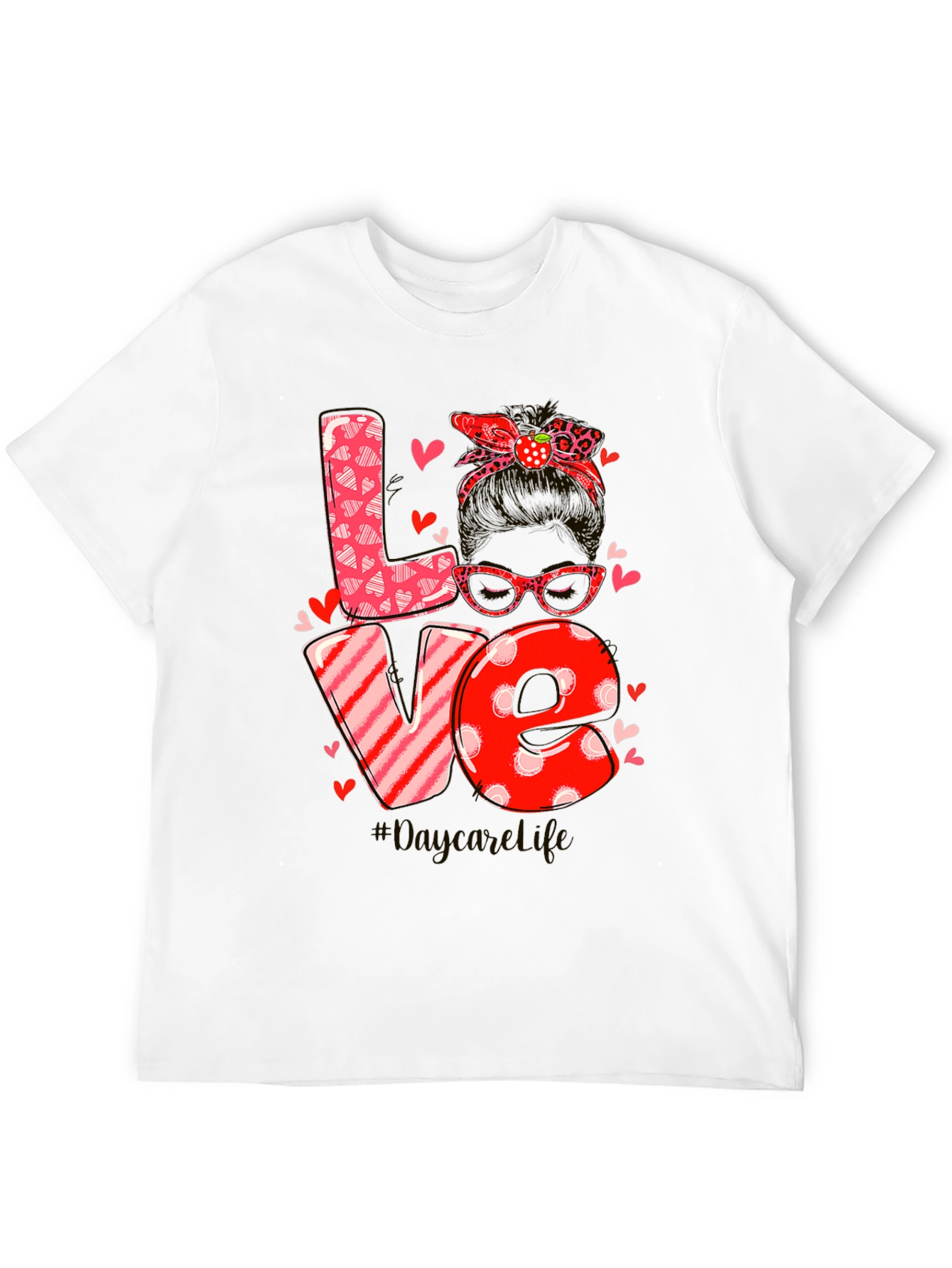 Love Daycare Valentines Day T-Shirt