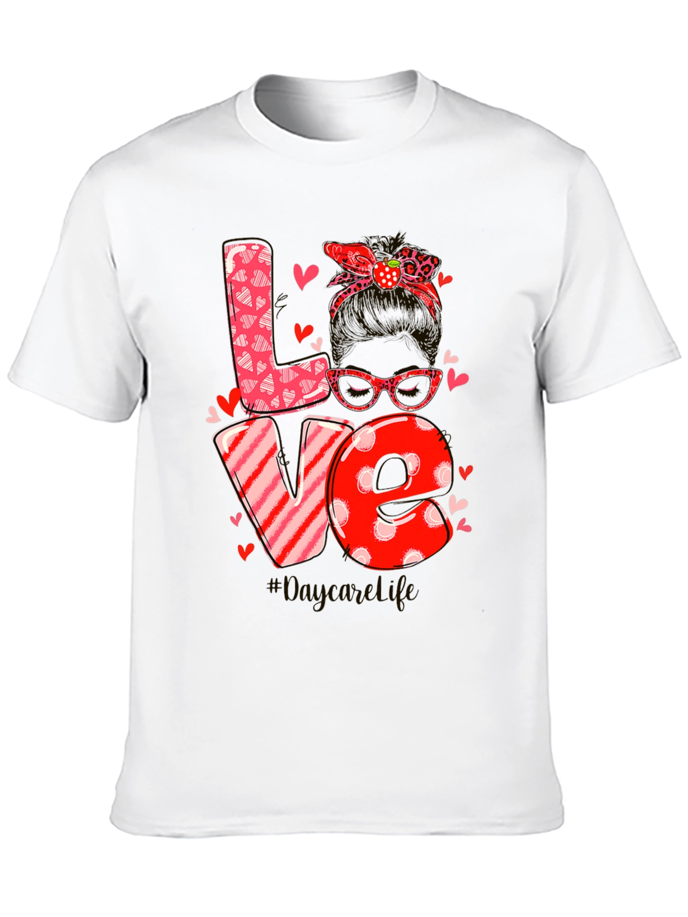 Love Daycare Valentines Day T-Shirt